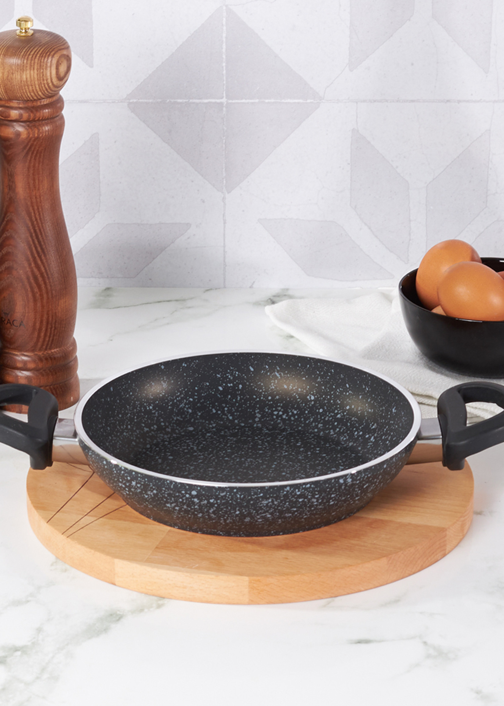 Karaca Dark Stone Bio Granite Pan 20 cm