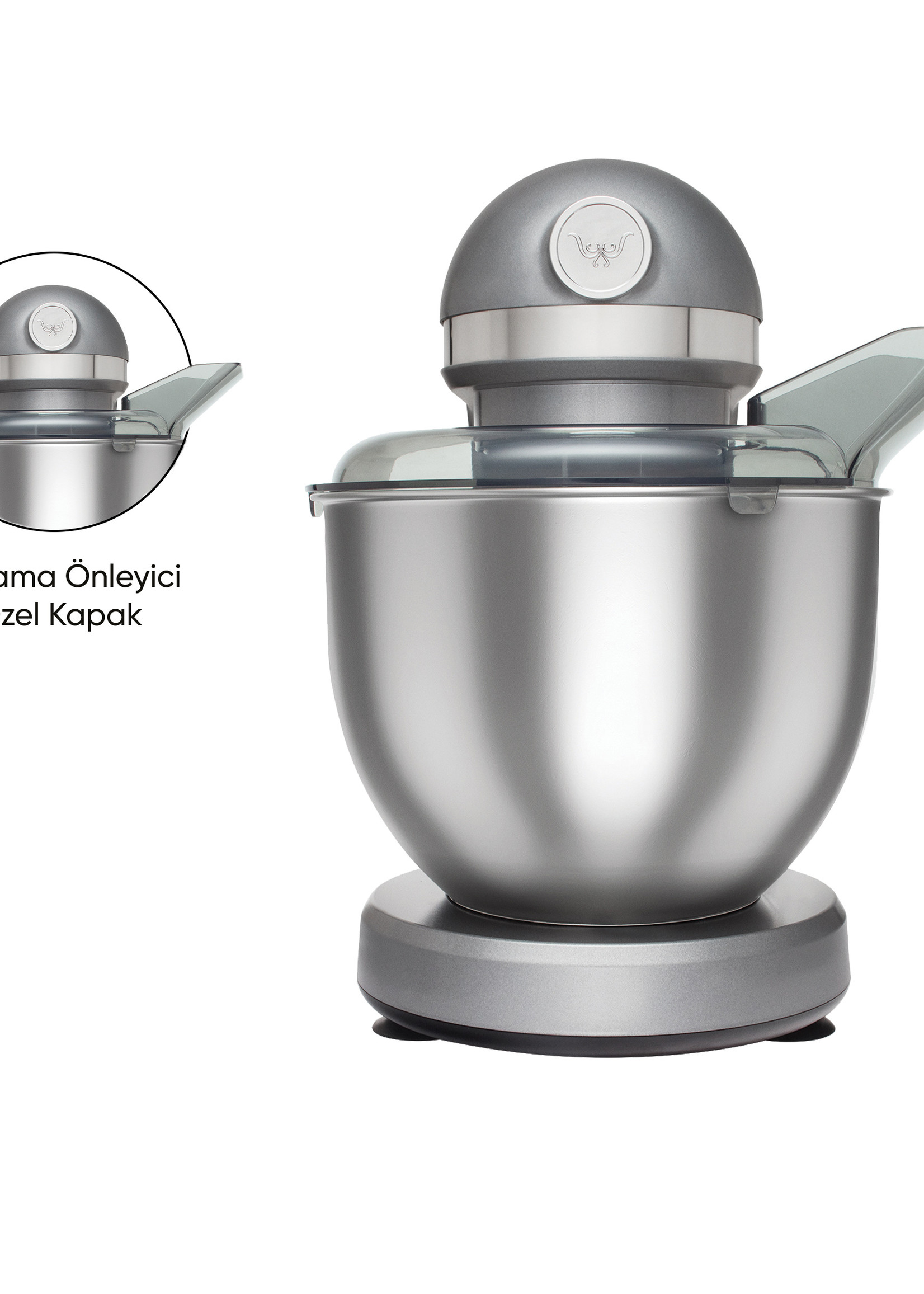 Karaca Mastermaid Chef Stand Mixer Galaxy Gray 1500W 5 Lt