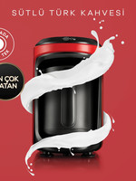 Karaca Hatır Hüps Milk Turkish Coffee Machine Red