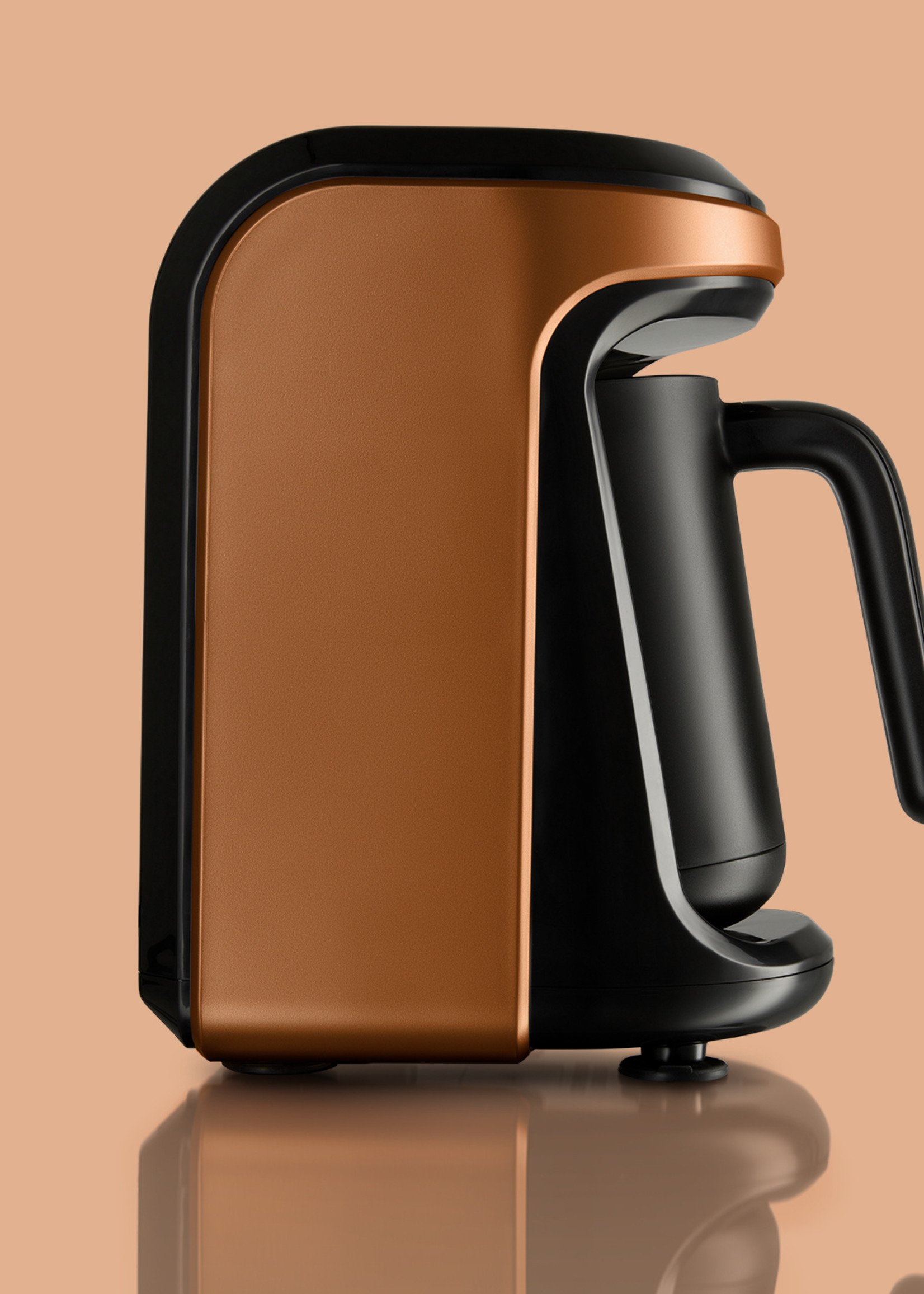 Karaca Hatır Hüps Milk Turkish Coffee Machine Bronze