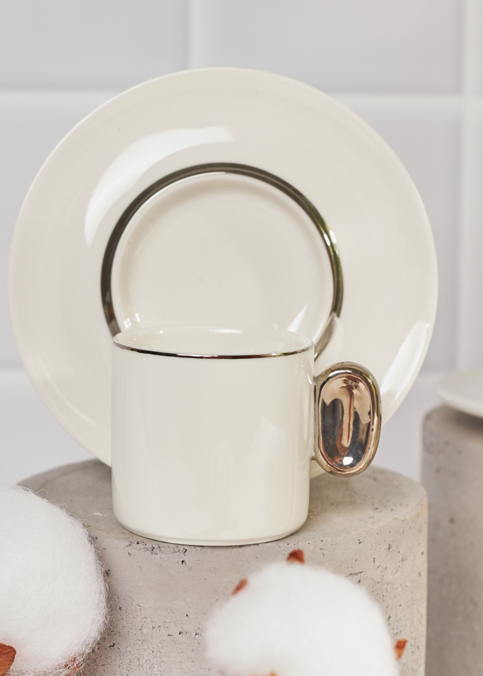 Karaca Slot 6 Person Coffee Cup Set