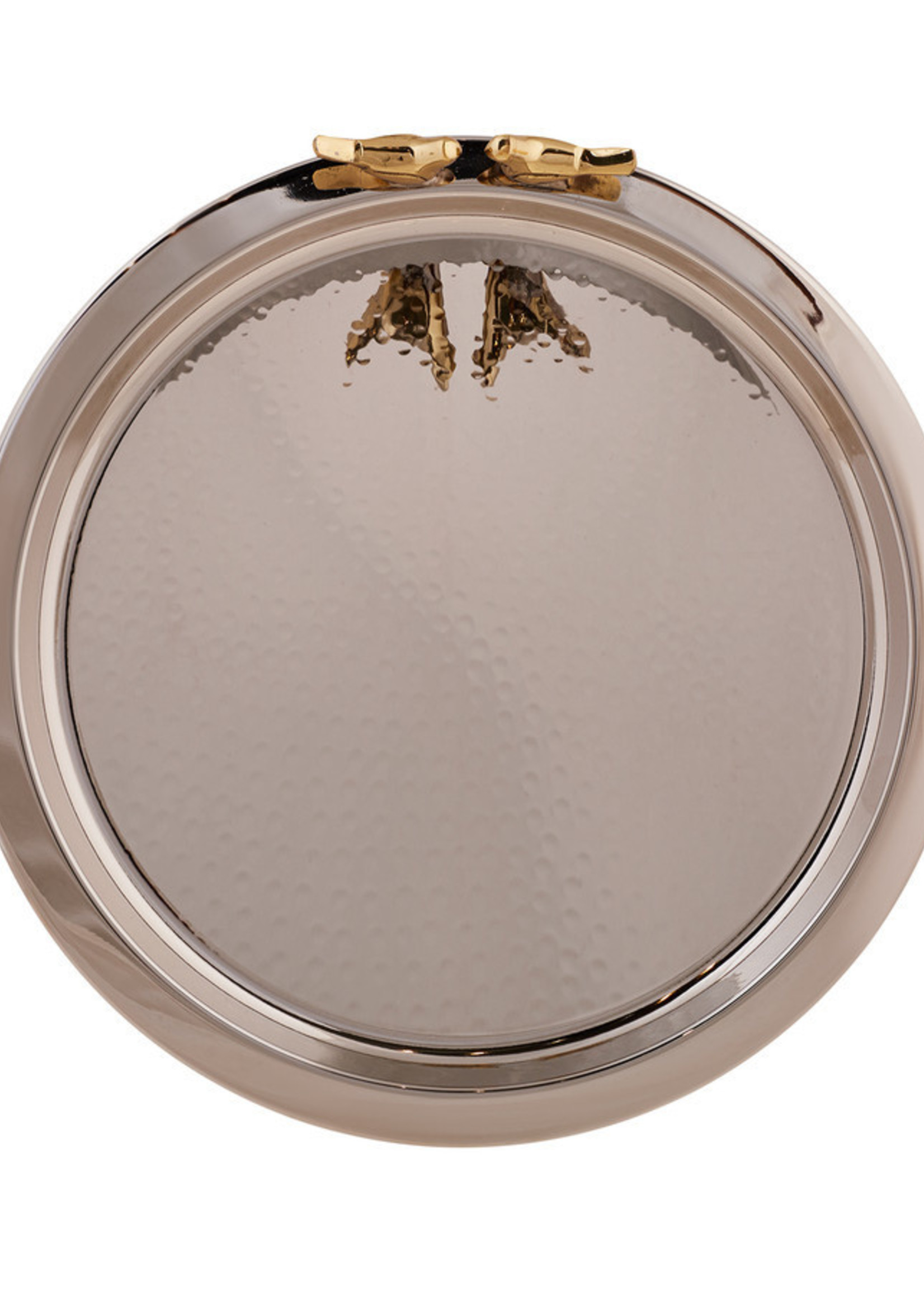 Karaca Birdy Silver Tray 30cm