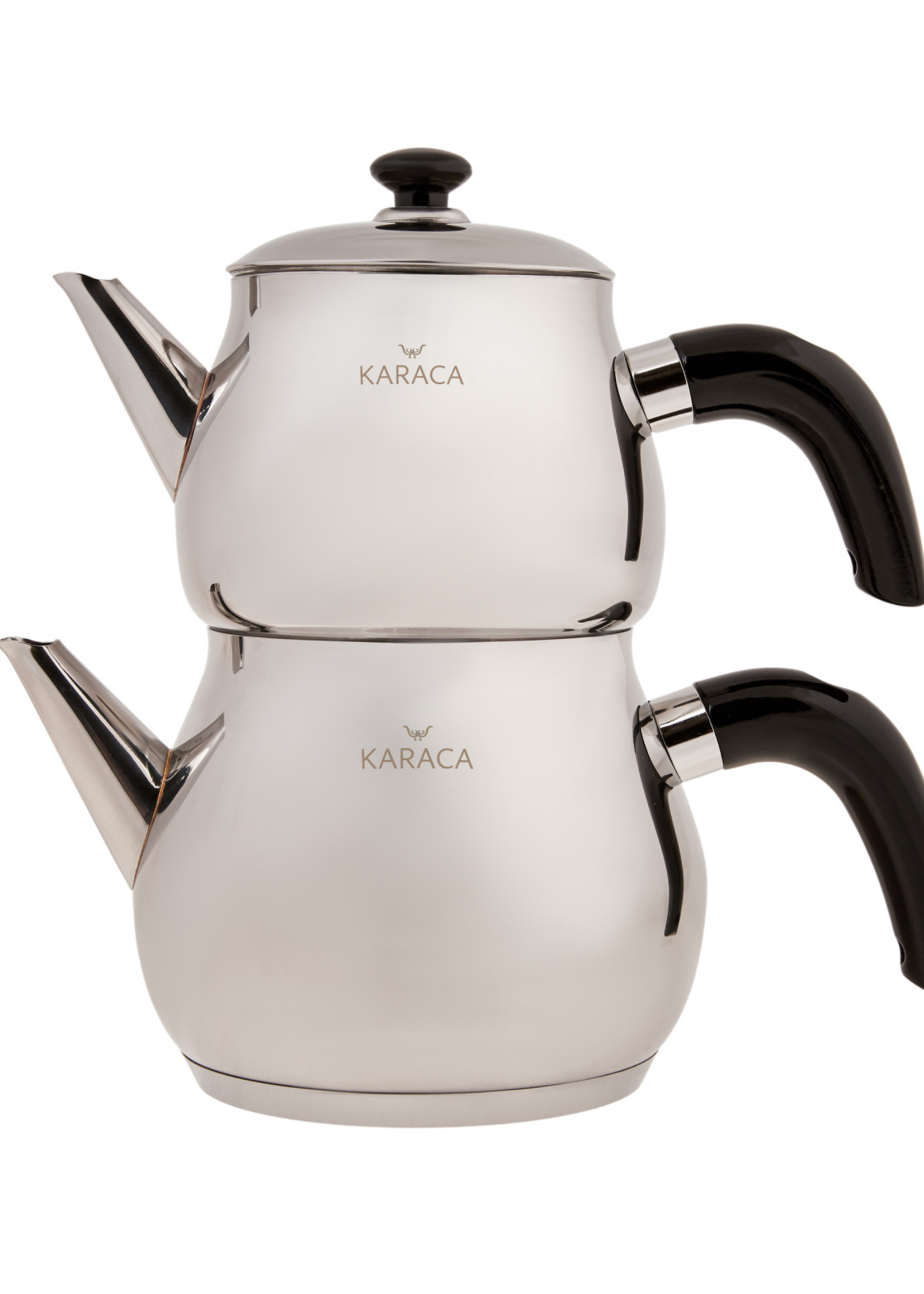 Karaca Layla Black Teapot Set