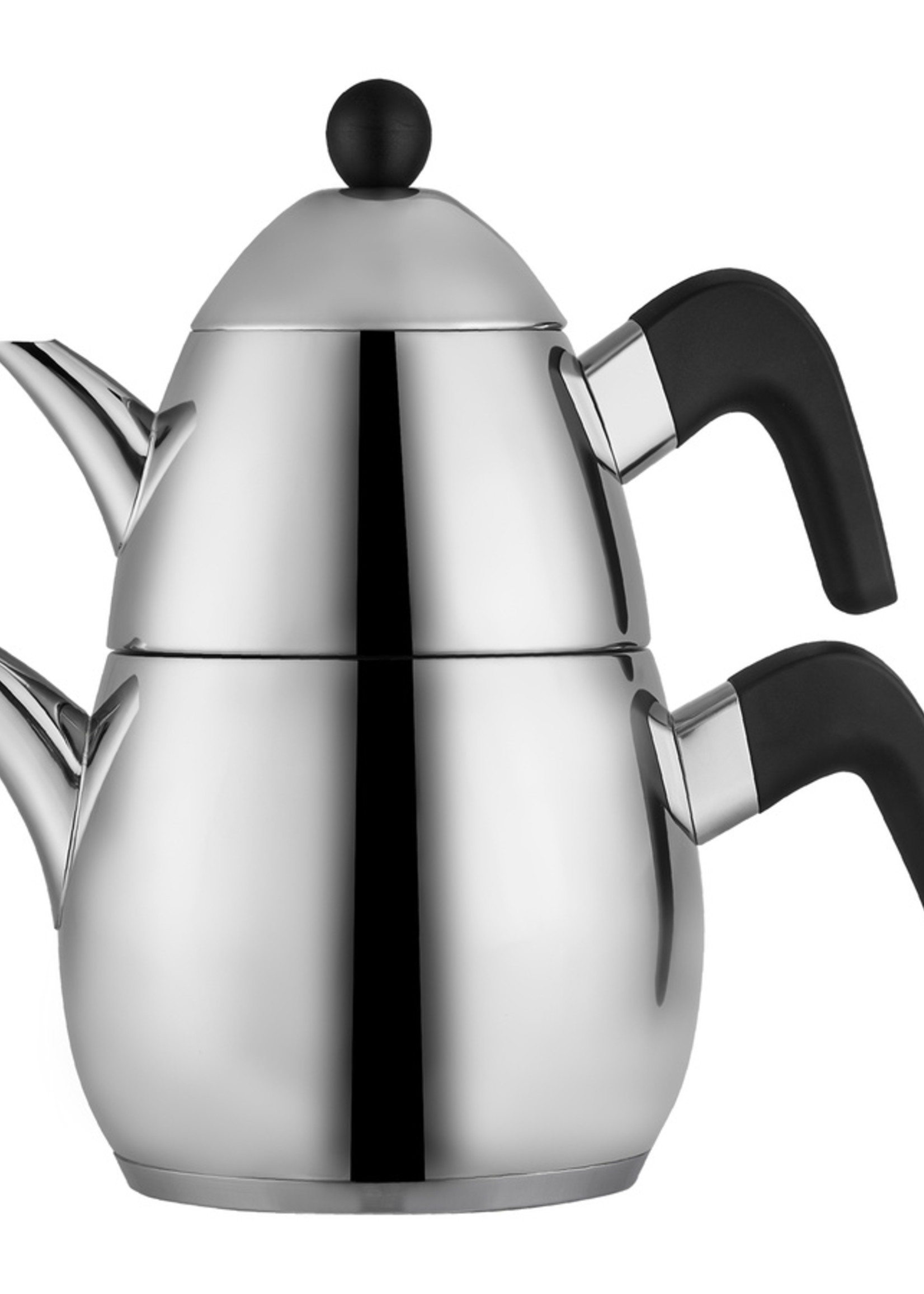 Karaca Tokyo PowerSteel Pro 316 Steel Teapot Set Family Size