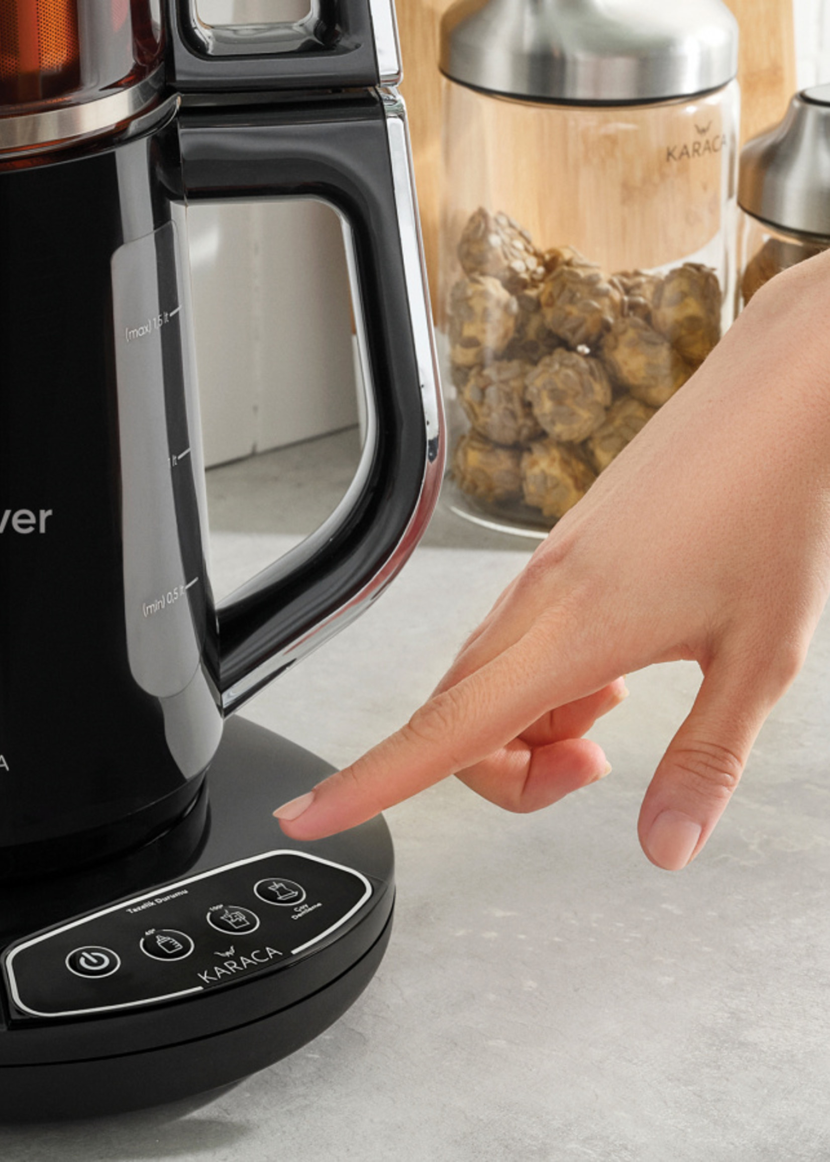 Karaca Çaysever Robotea Chrome Tea Maker
