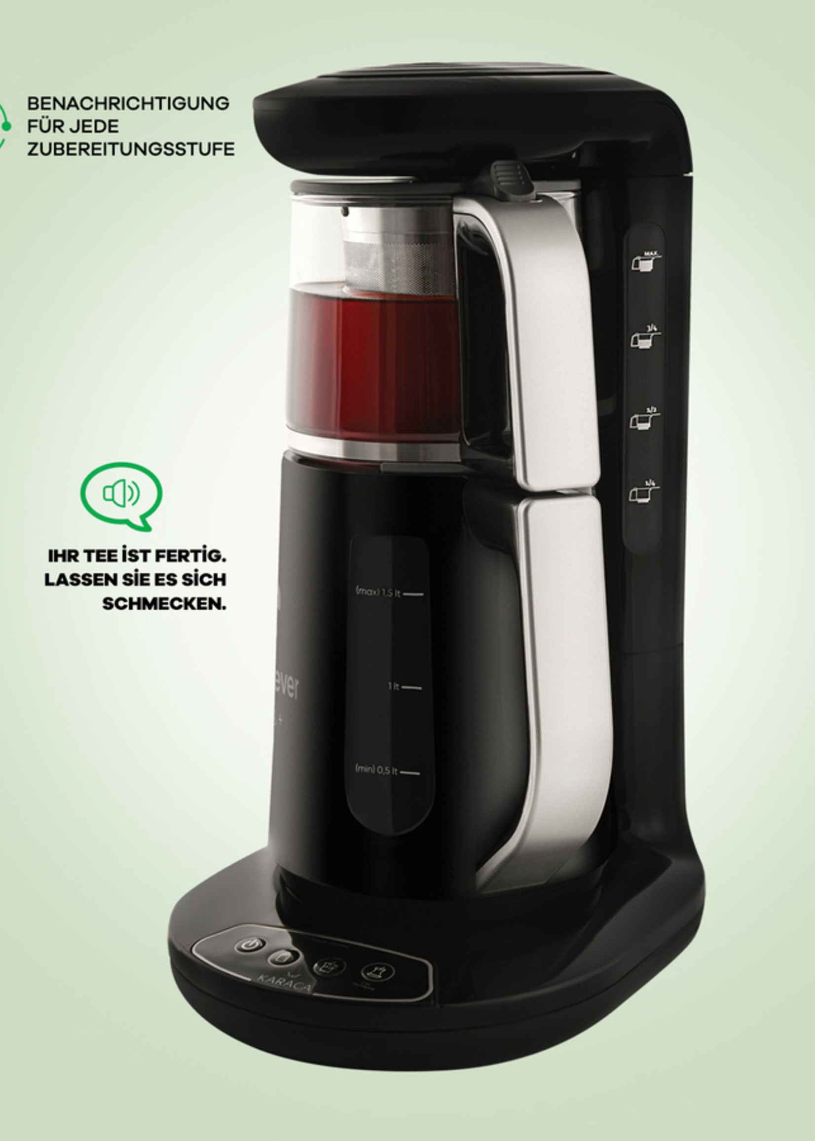 Karaca Çaysever Robotea Chrome Tea Maker
