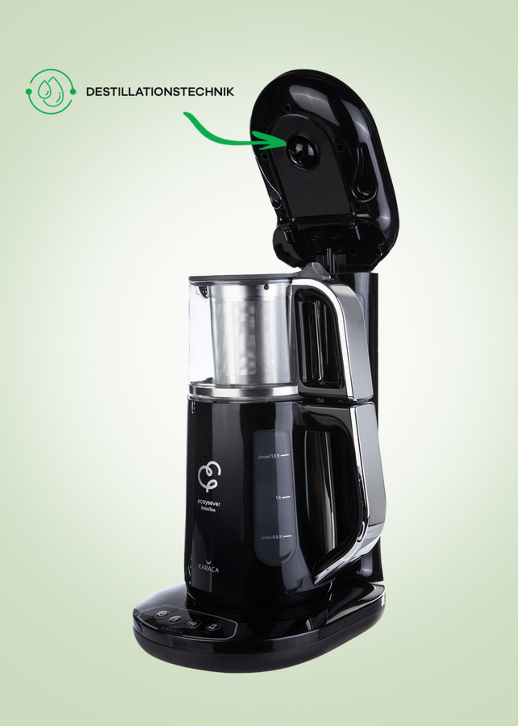 Karaca Çaysever Robotea Chrome Tea Maker