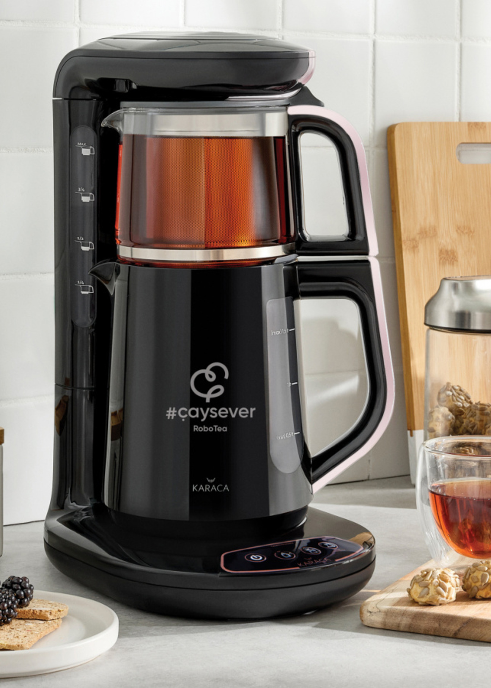 Karaca Çaysever Robotea Rosegold Tea Maker