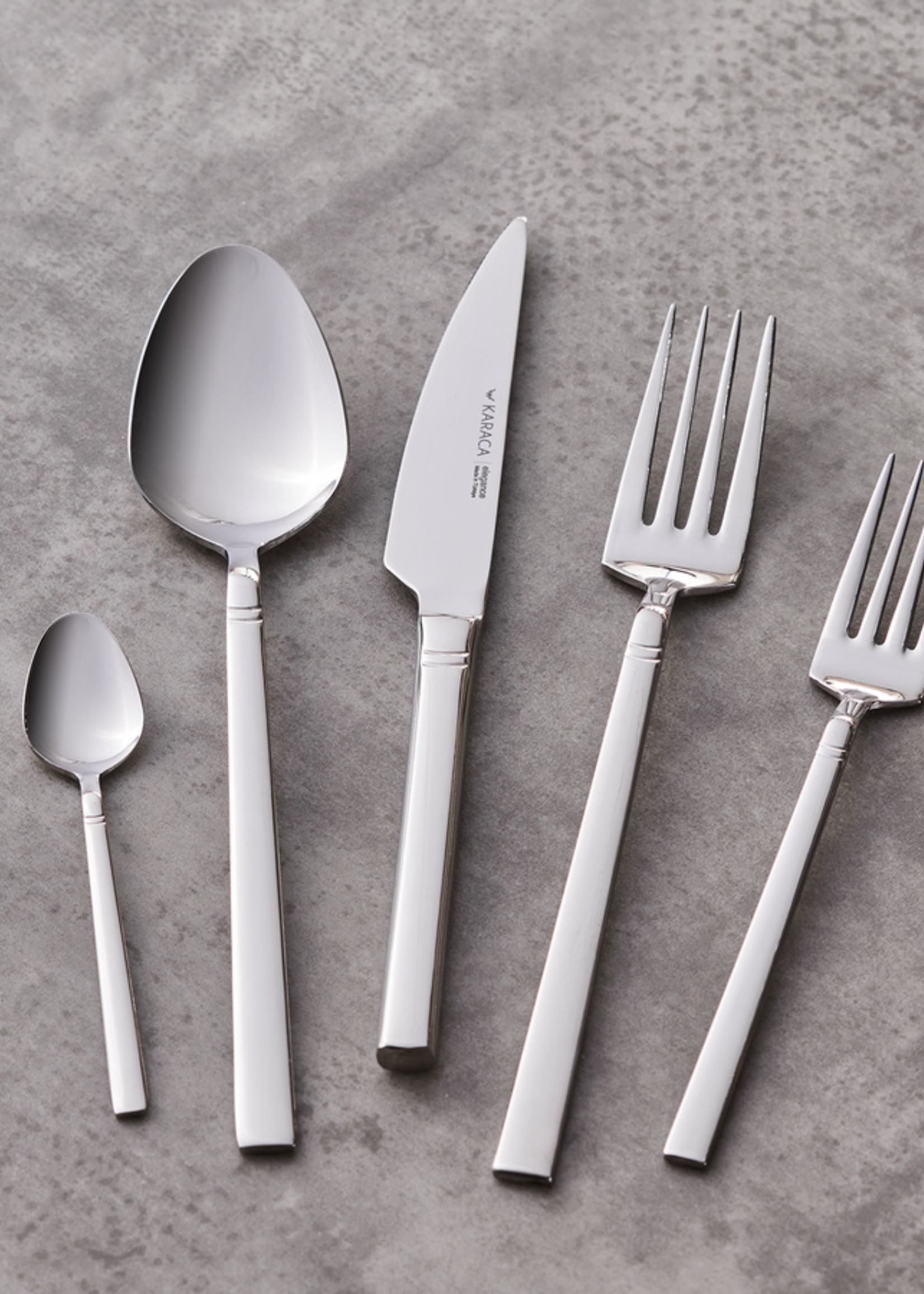 Karaca New Evora 60 Pcs Cutlery Set for 12 Persons