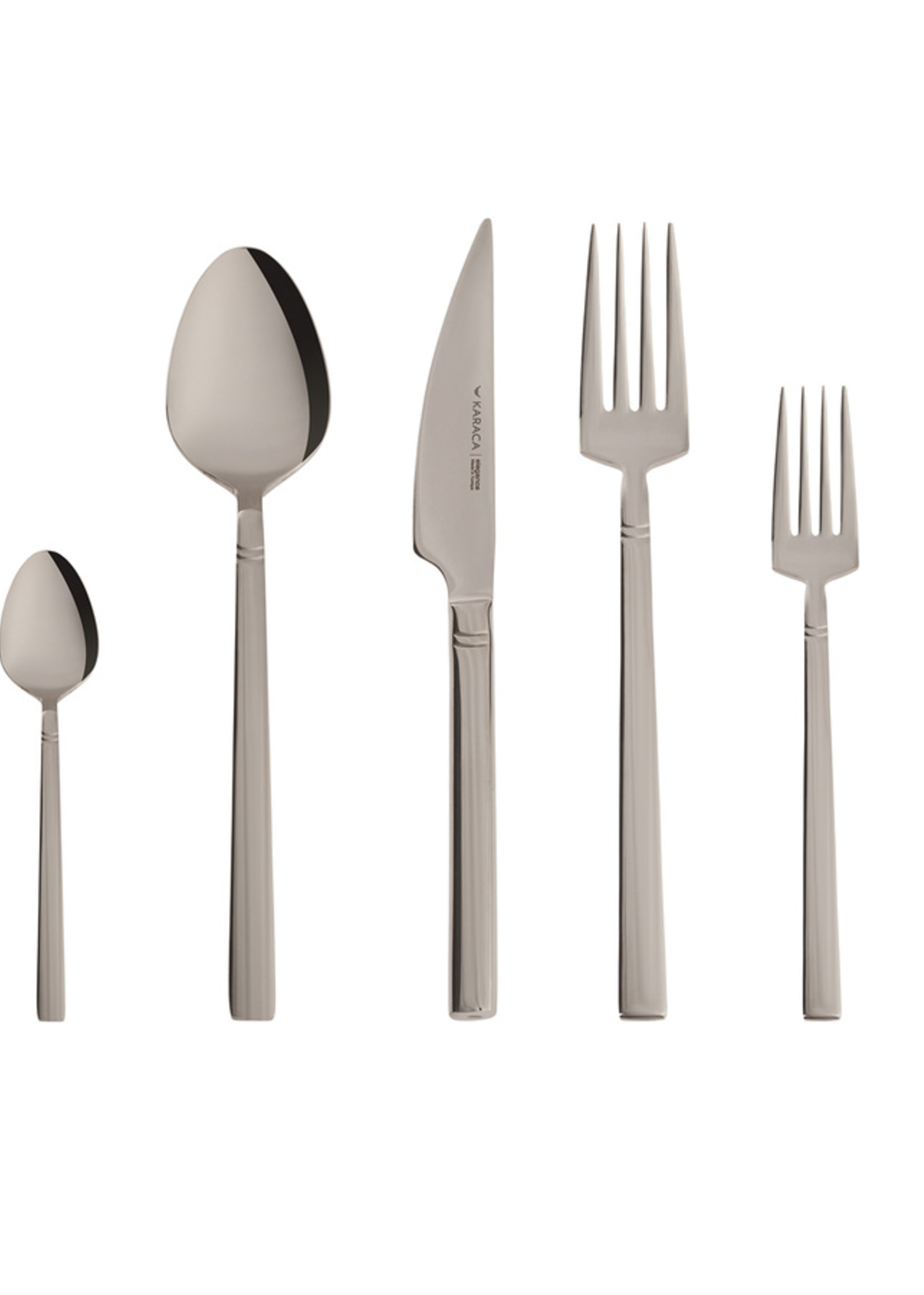 Karaca New Evora 60 Pcs Cutlery Set for 12 Persons