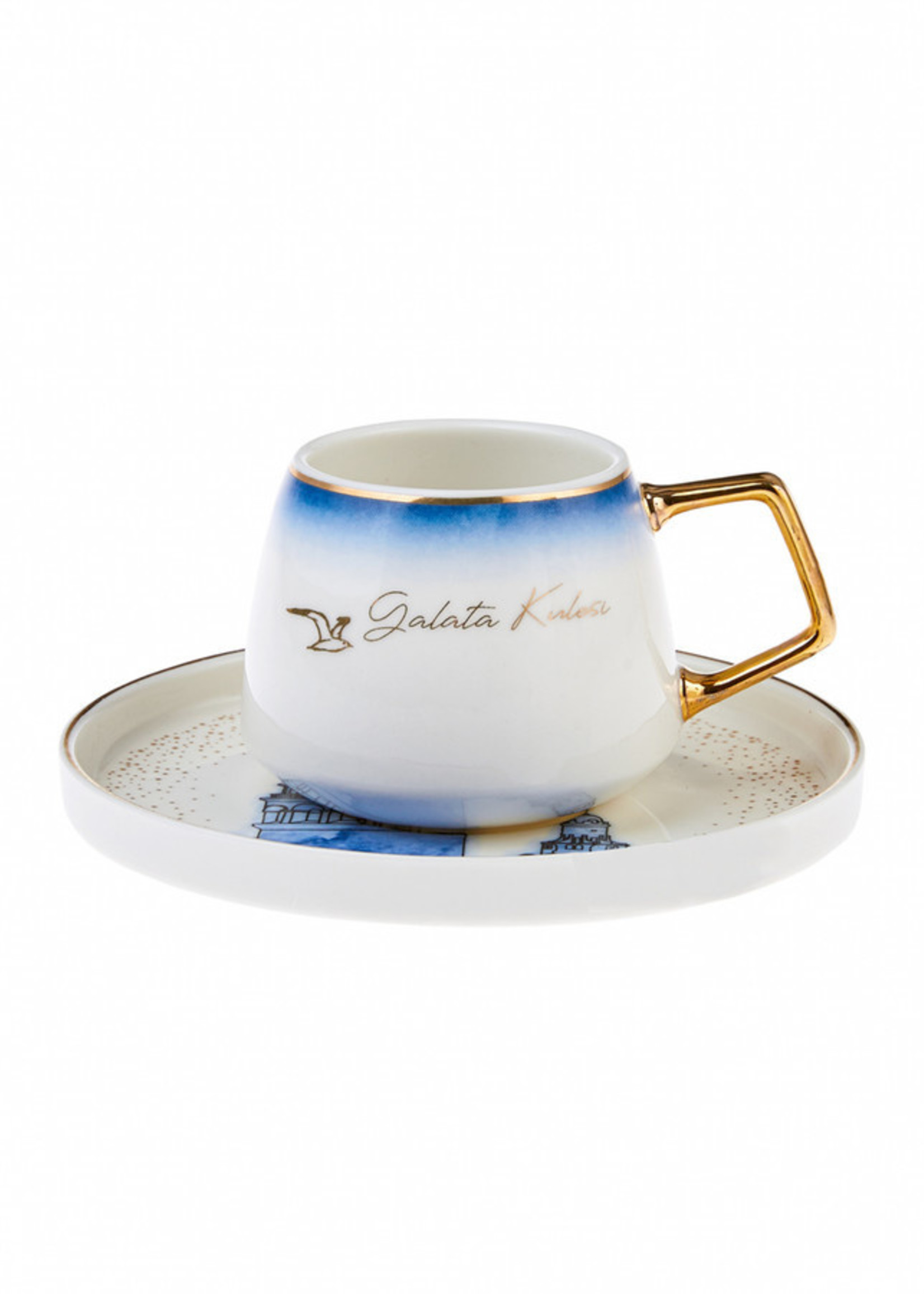Karaca Istanbul 12 Pieces 6 Person Coffee Cup Set
