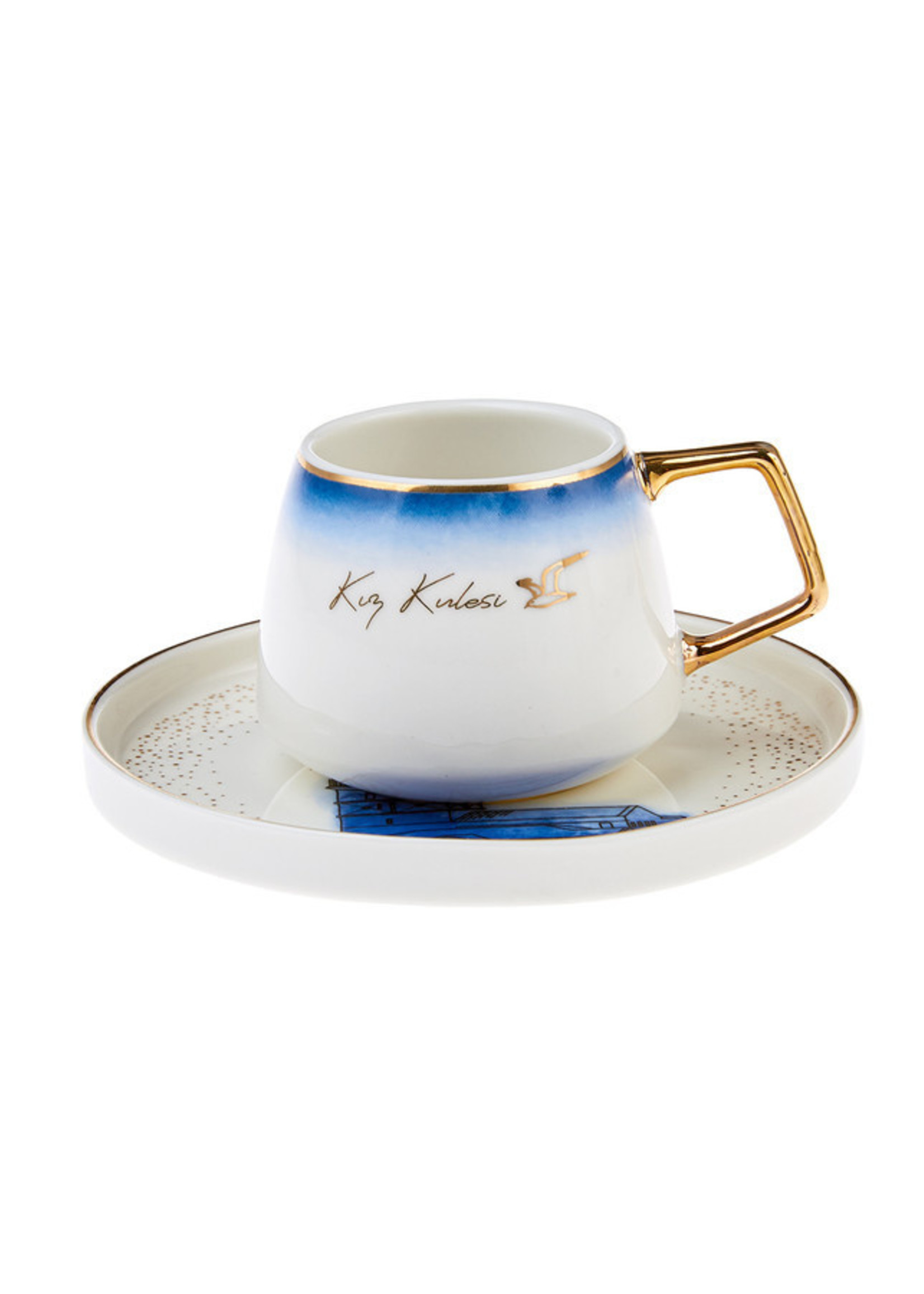 Karaca Istanbul 12 Pieces 6 Person Coffee Cup Set