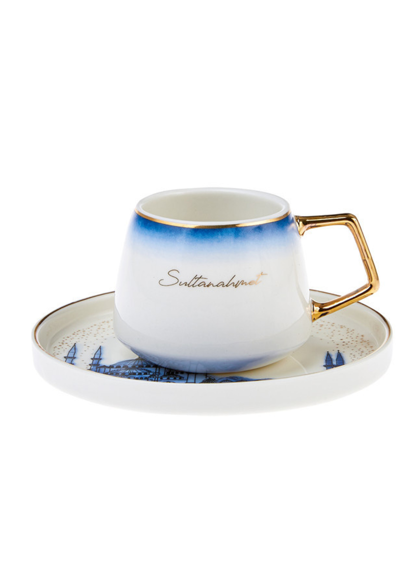 Karaca Istanbul 12 Pieces 6 Person Coffee Cup Set