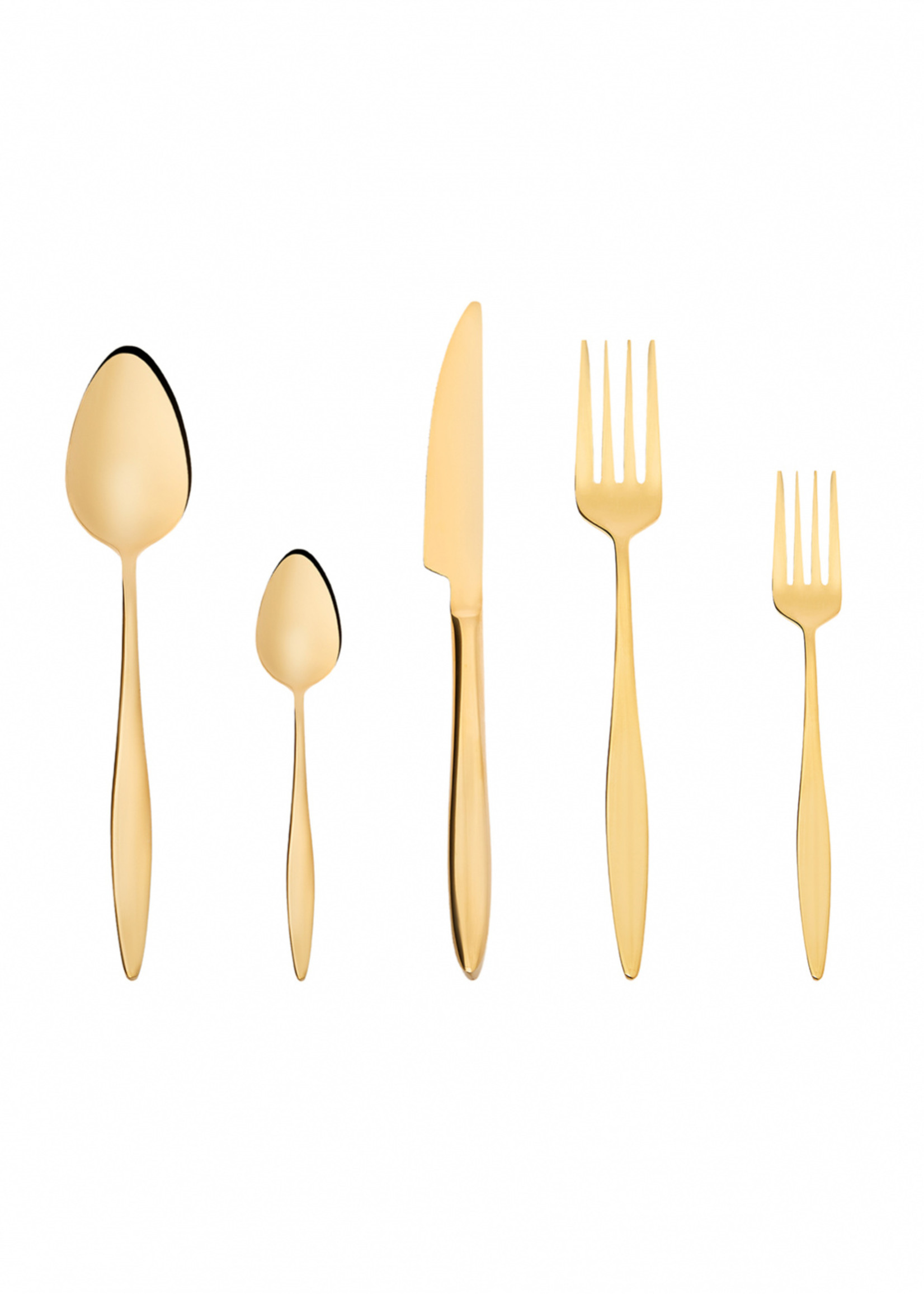 Karaca Ilıca Gold 30 Pieces 6 Person Cutlery Set