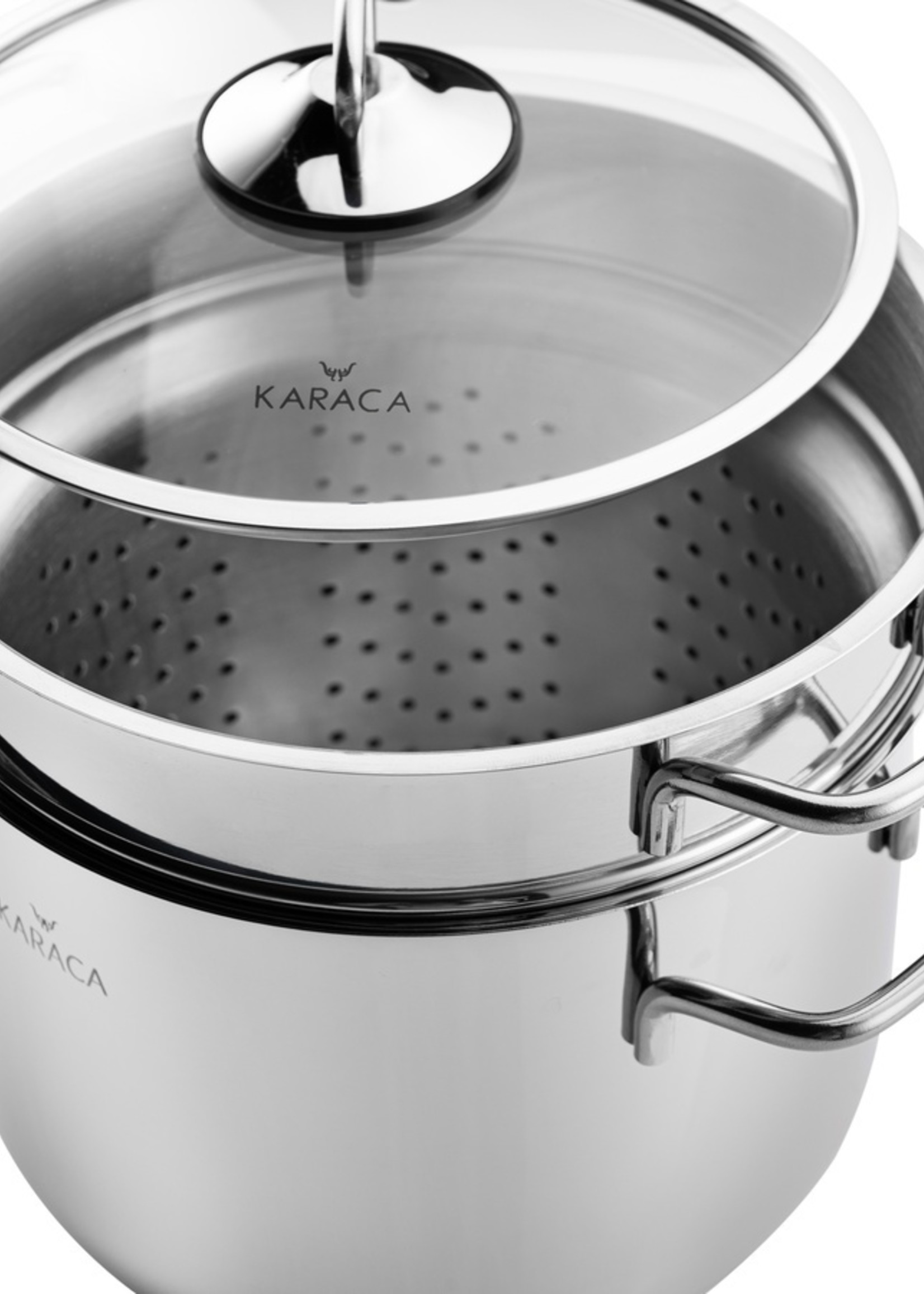 Karaca Mutfaksever Steel Spaghetti Pot