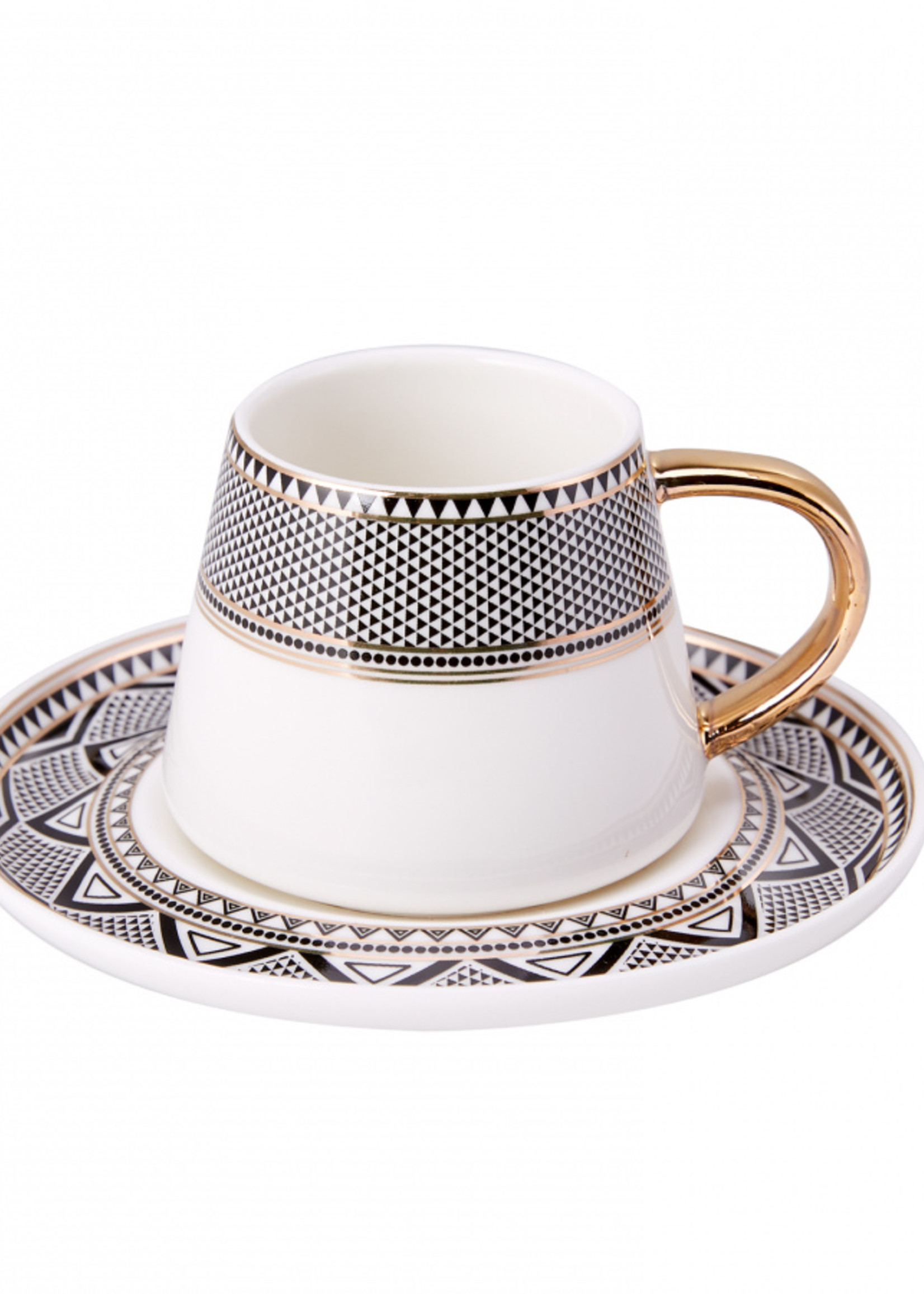 Karaca Globe Set of 6 Coffee Cups 90 ml