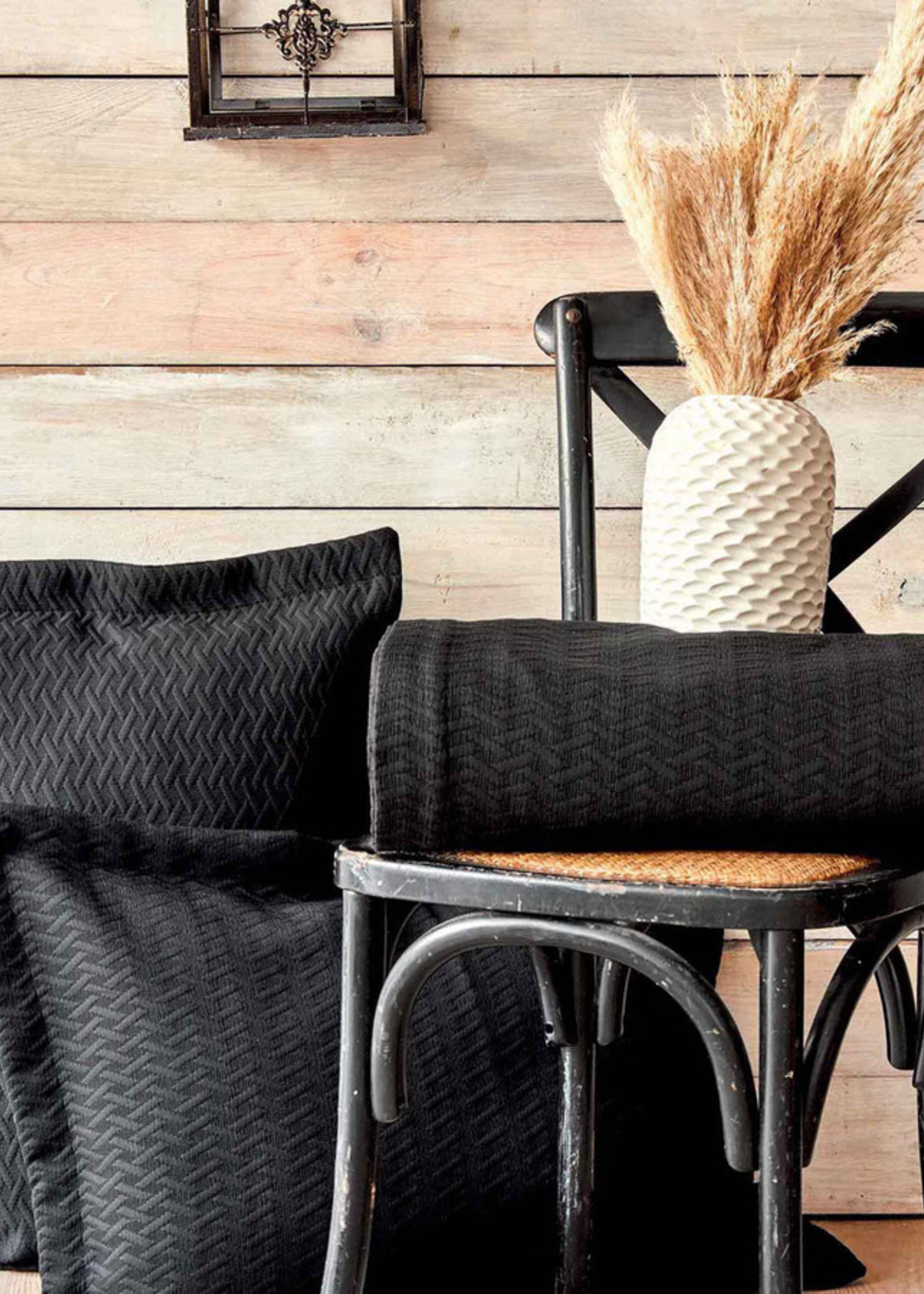 Karaca Home Charm Bold Black Single Linen Set