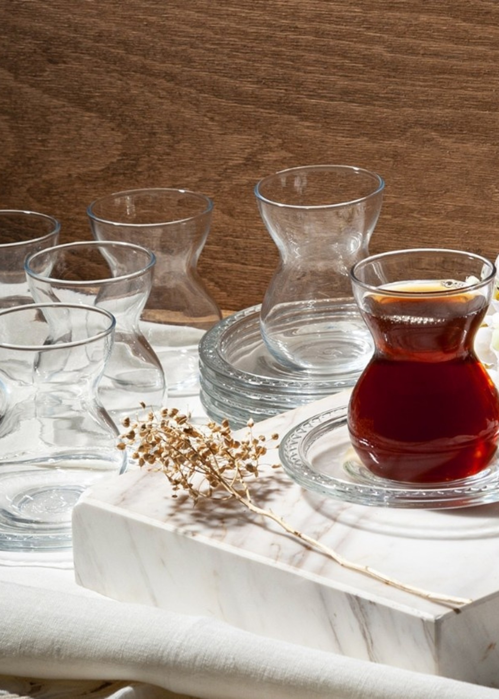 Paşabahçe Ethnic 12 Piece Tea Set PB-96575