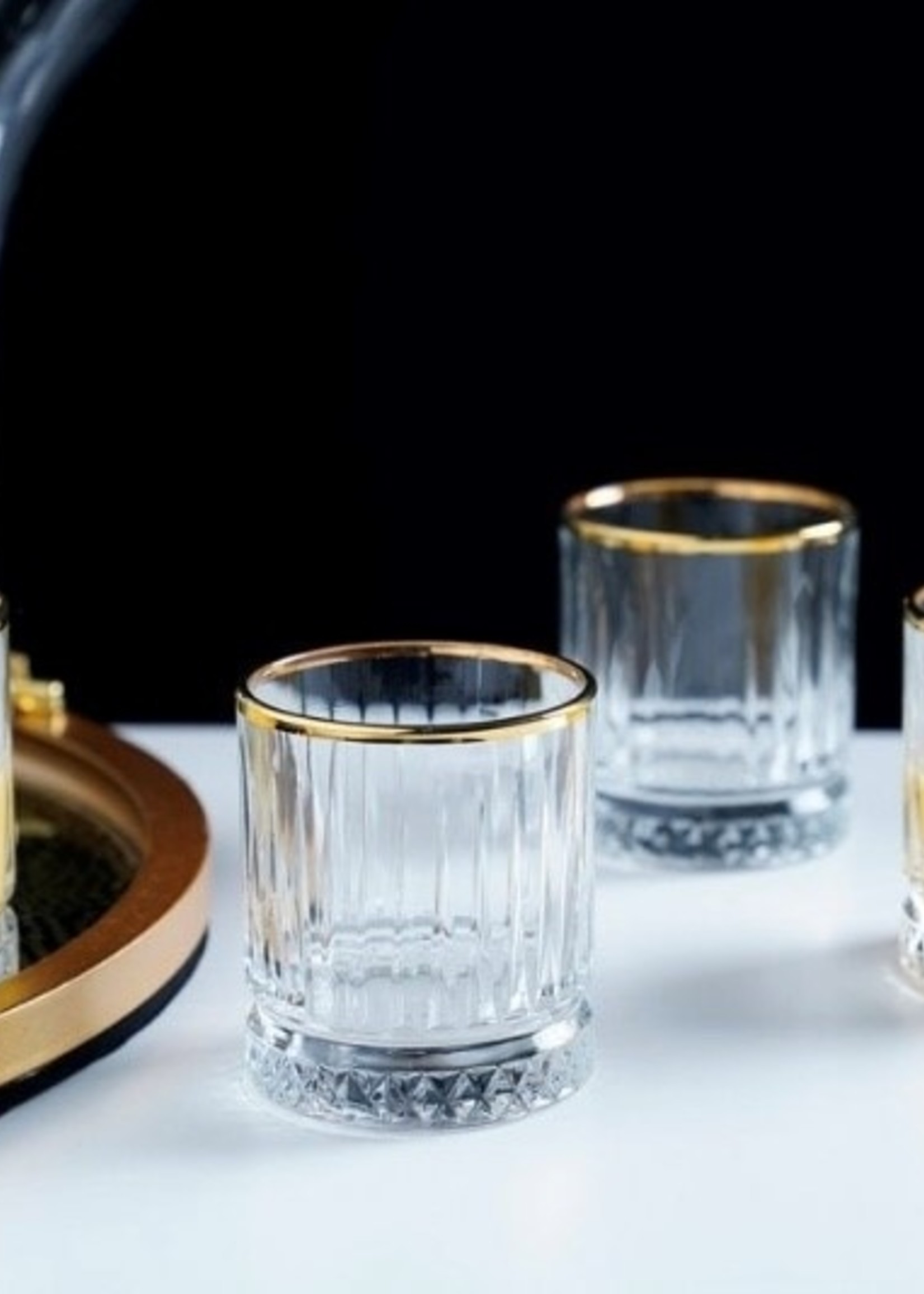 Elysia Trinkglas Gold Water Glass 210cc 4er PB-520014GO