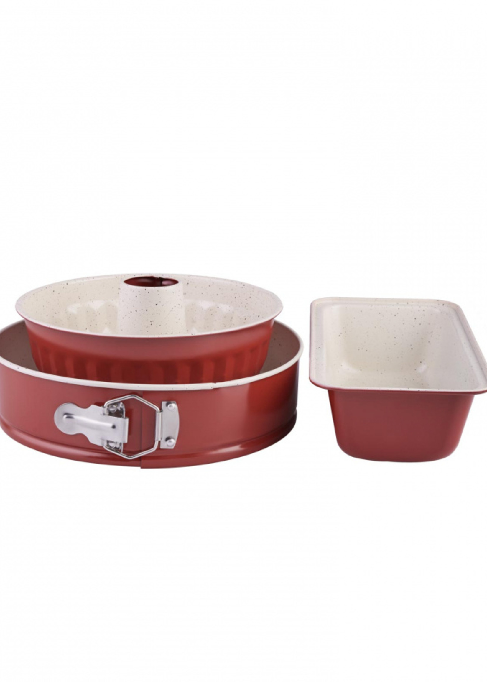 Karaca Retro Red Cake Set