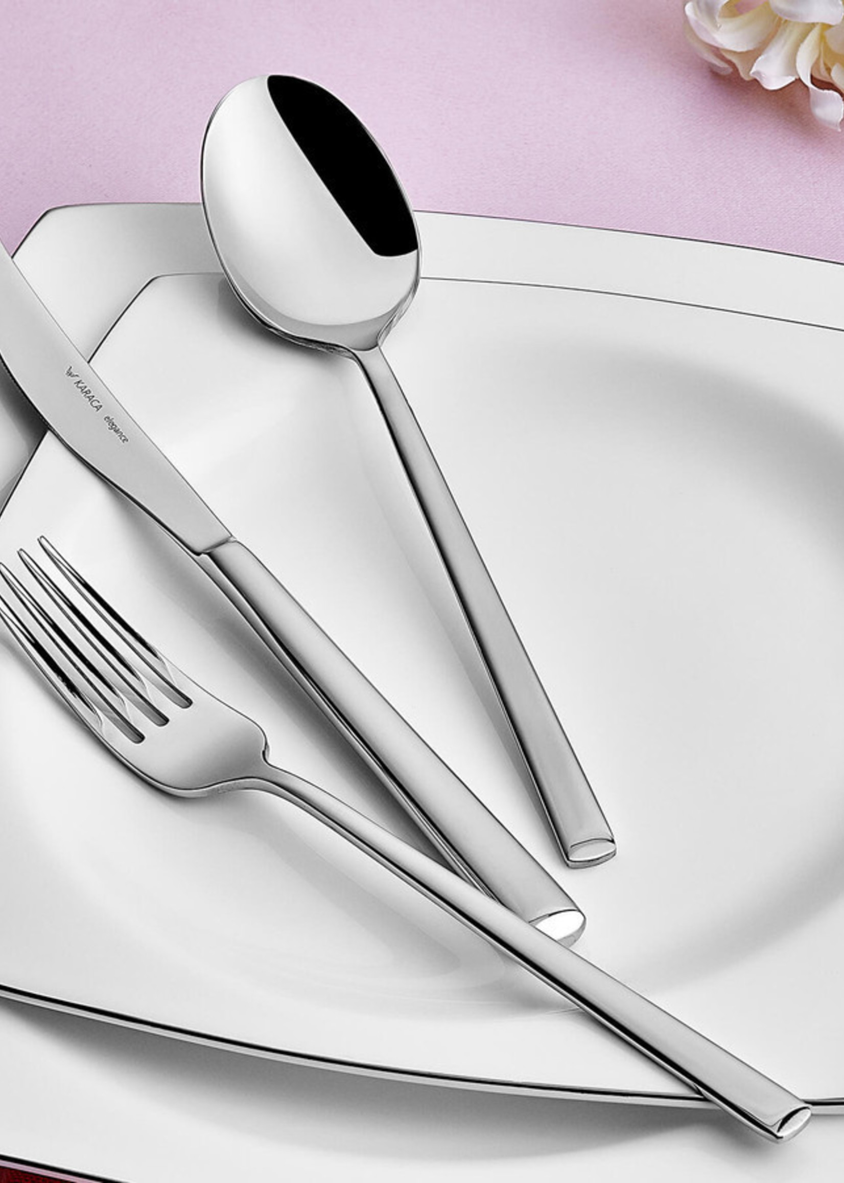 Karaca Tivoli 60 piece cutlery set for 12 people