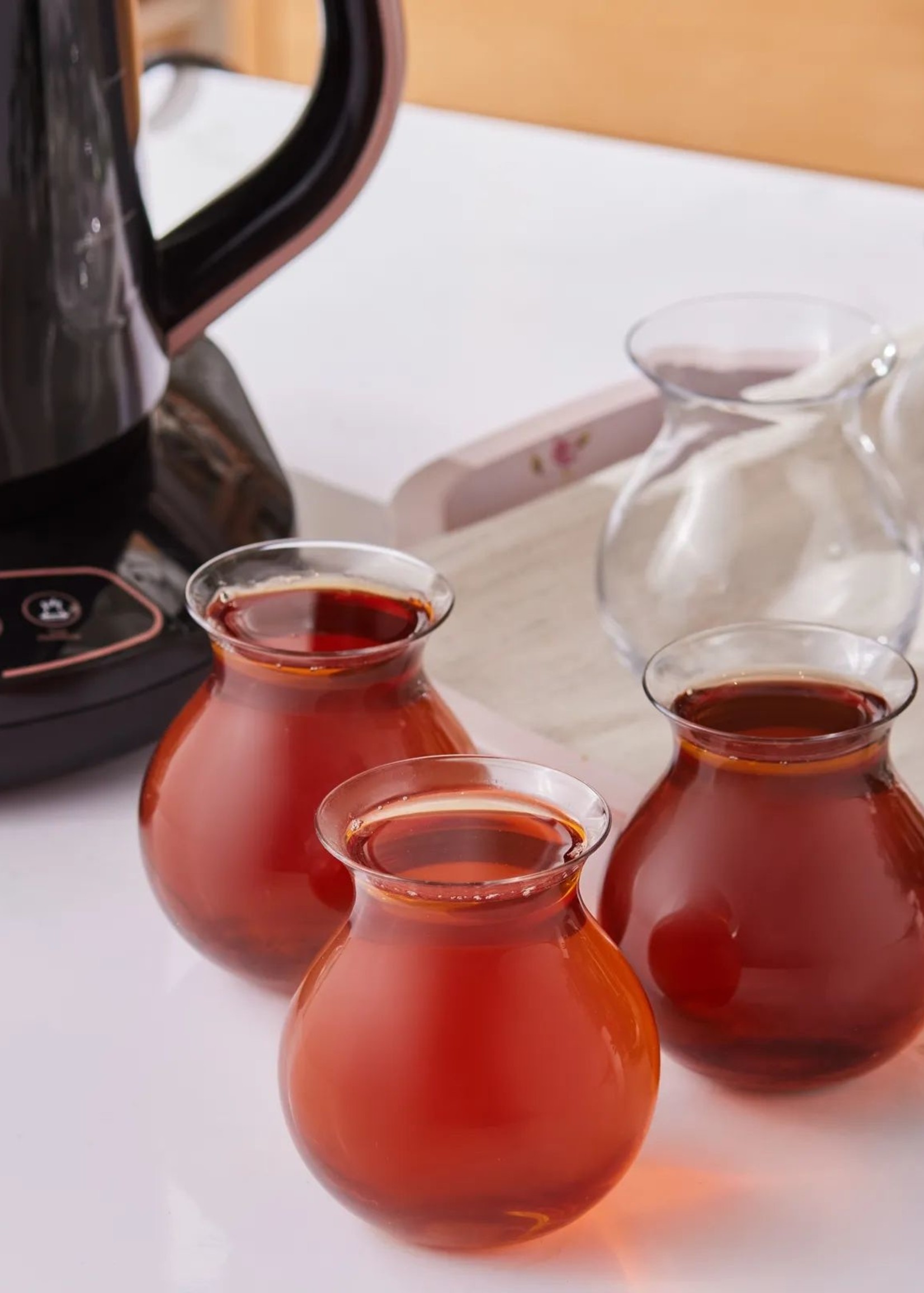 Karaca Tatlıcan from Refika Set of 6 Tea Glasses