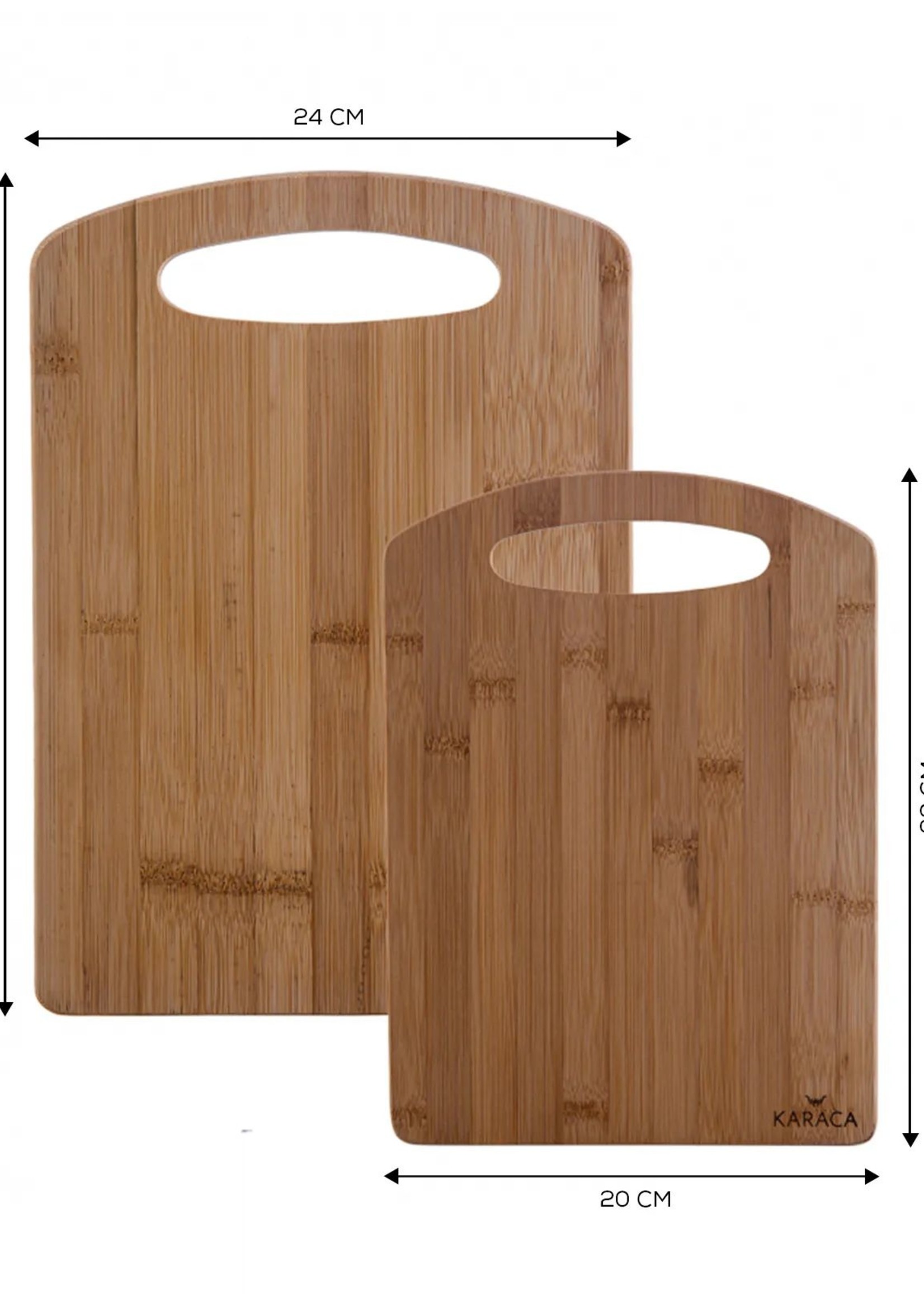 Karaca Stark 2 Piece Cutting Board