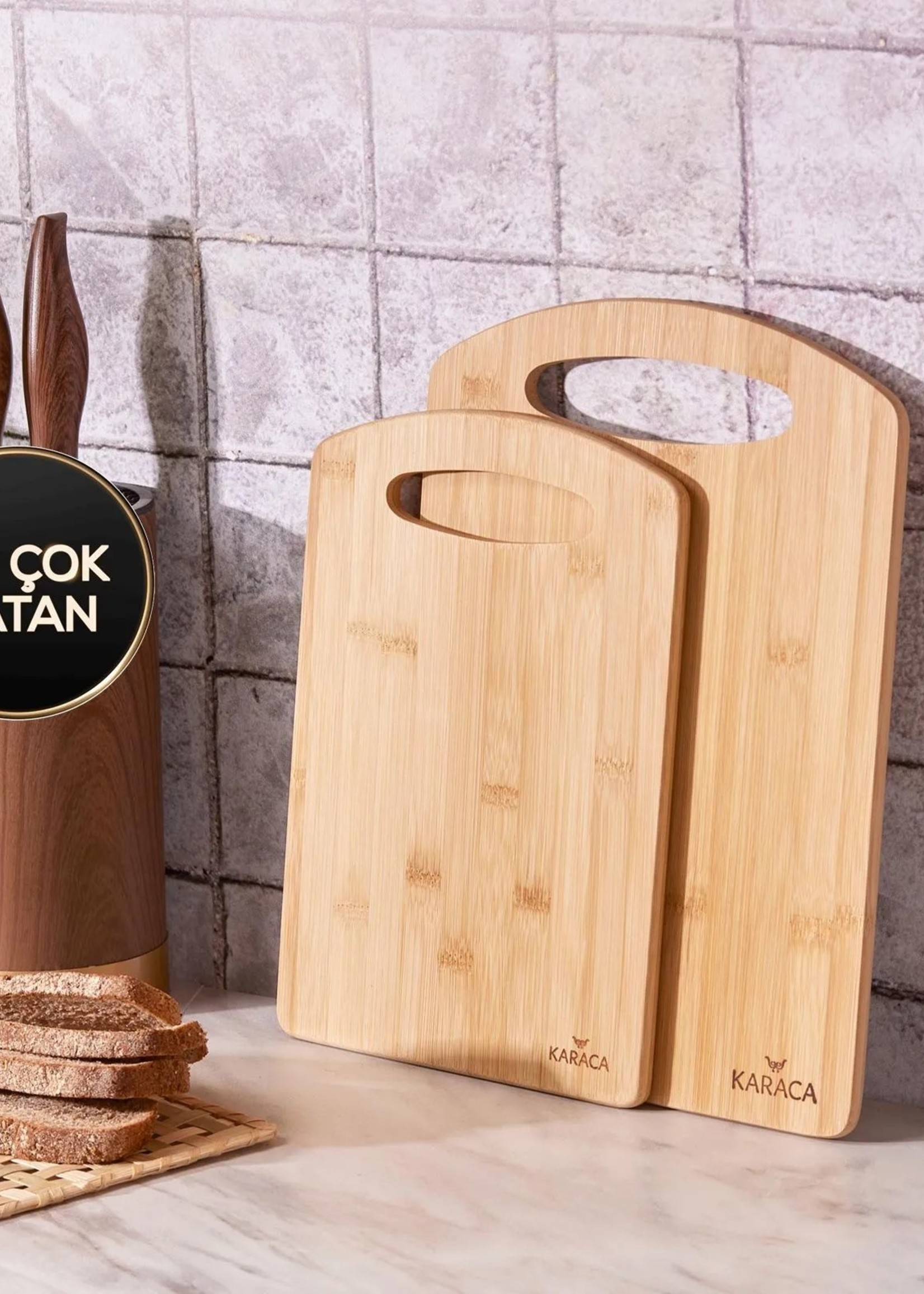 Karaca Stark 2 Piece Cutting Board