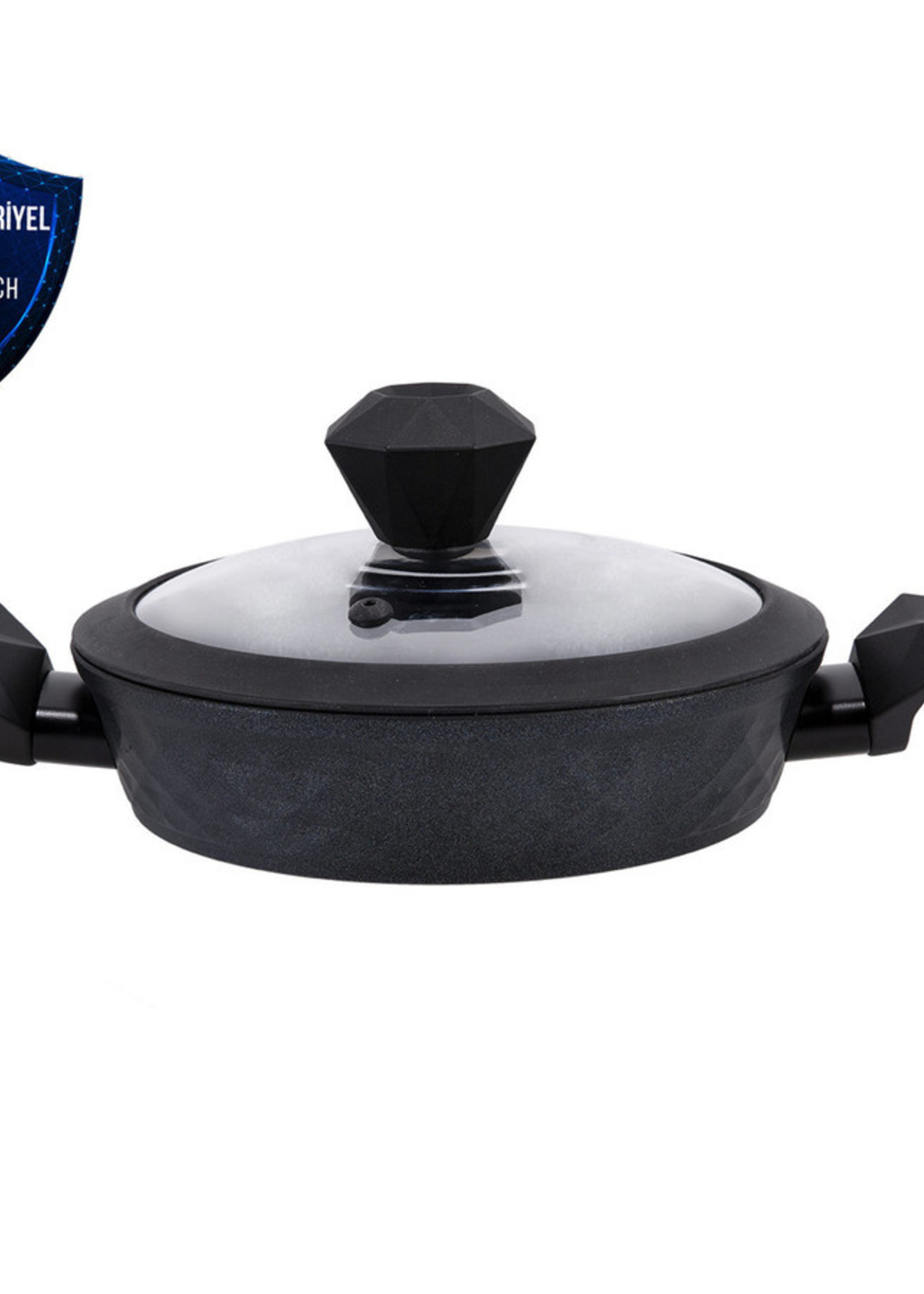 Karaca Bio Diamond Antibacterial Handle Induction Based 6 Pieces Cookware Set