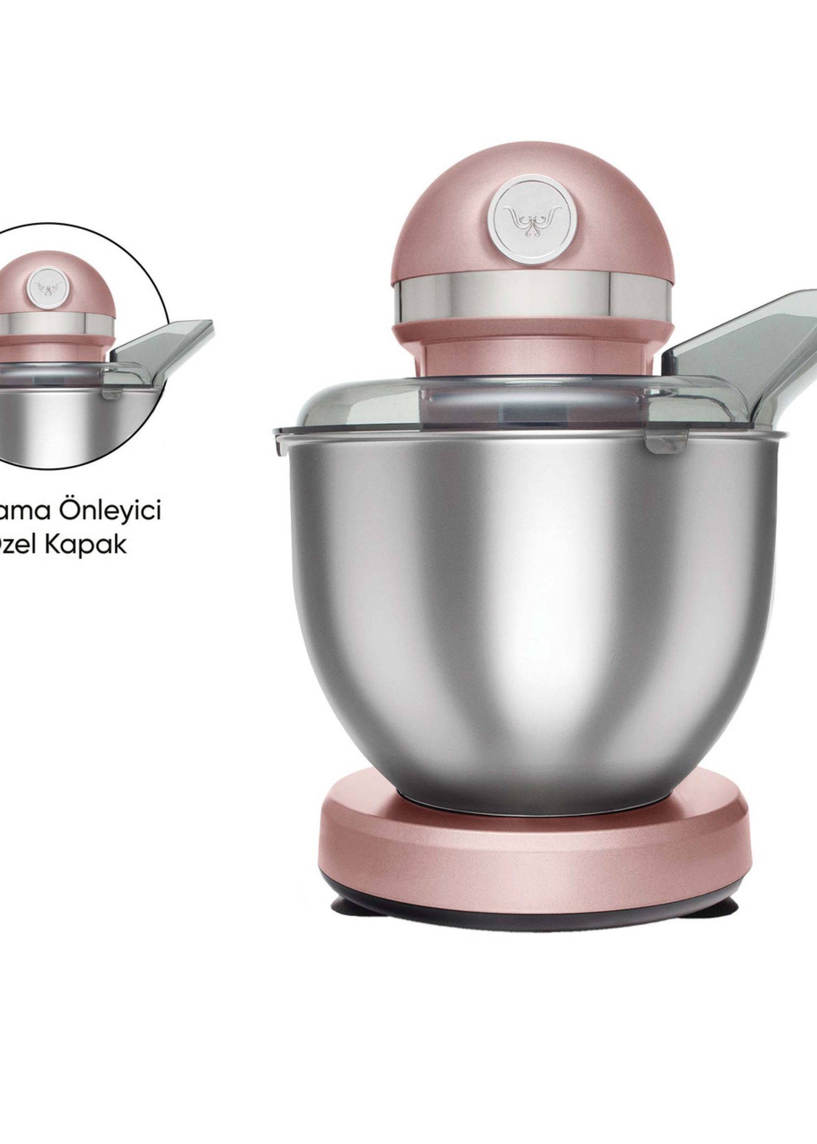Karaca Mastermaid Chef Stand Mixer Rosegold 1500W 5 Lt