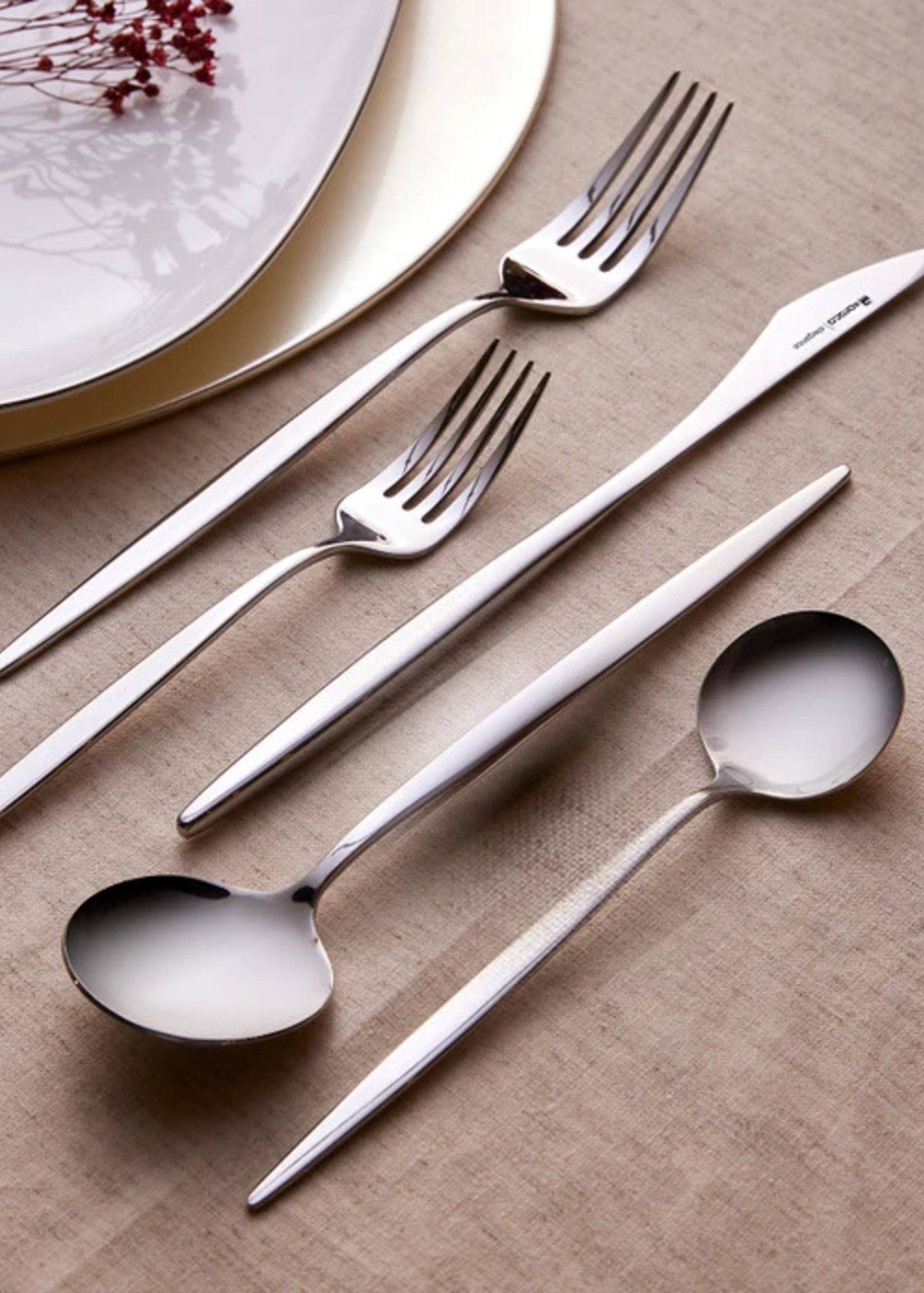 Karaca Porto 60 Pieces 12 Person Elegance Cutlery Set With Box