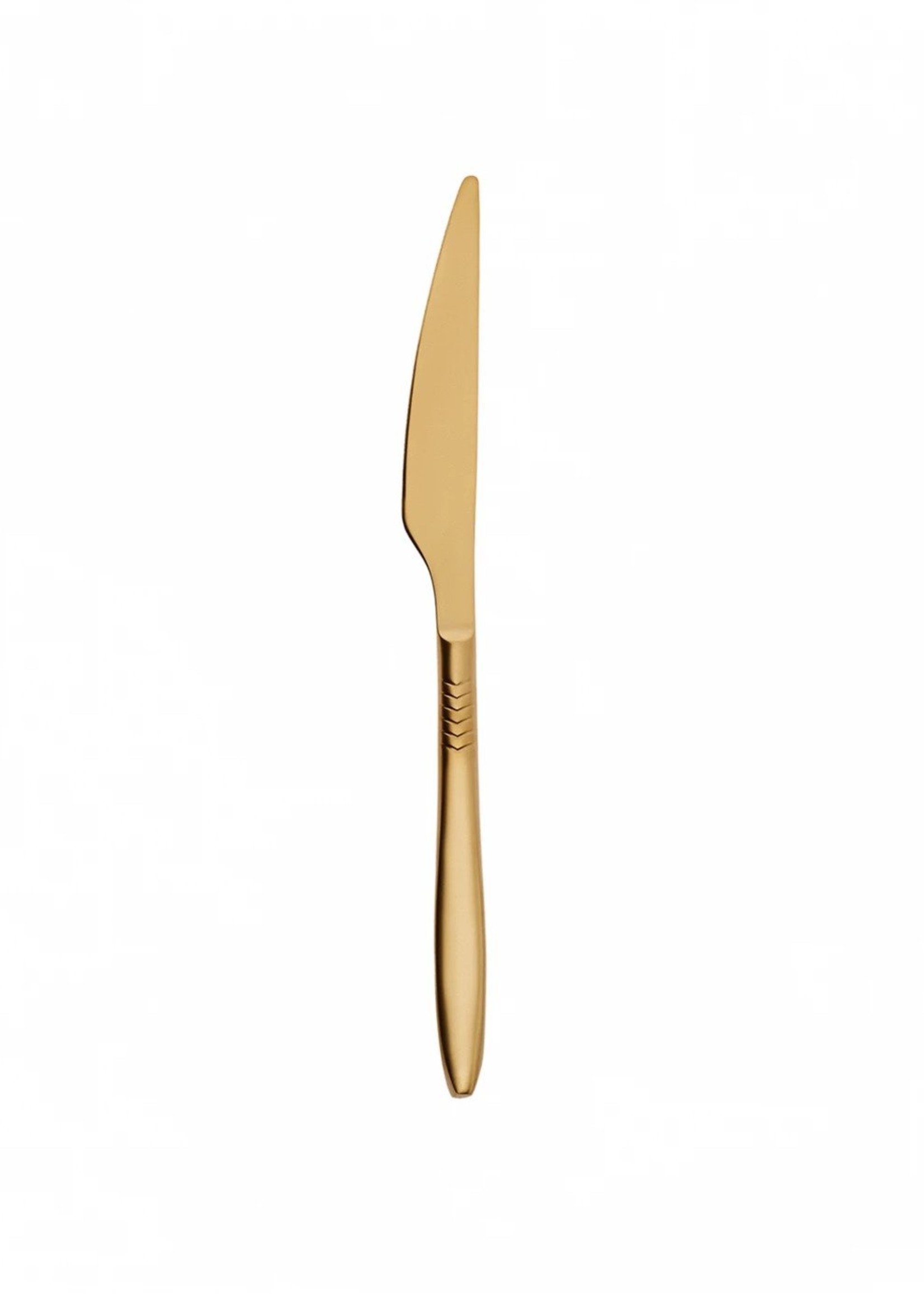 Karaca Laurel Matte Gold 42 Pieces 6 Person Boxed Cutlery Set