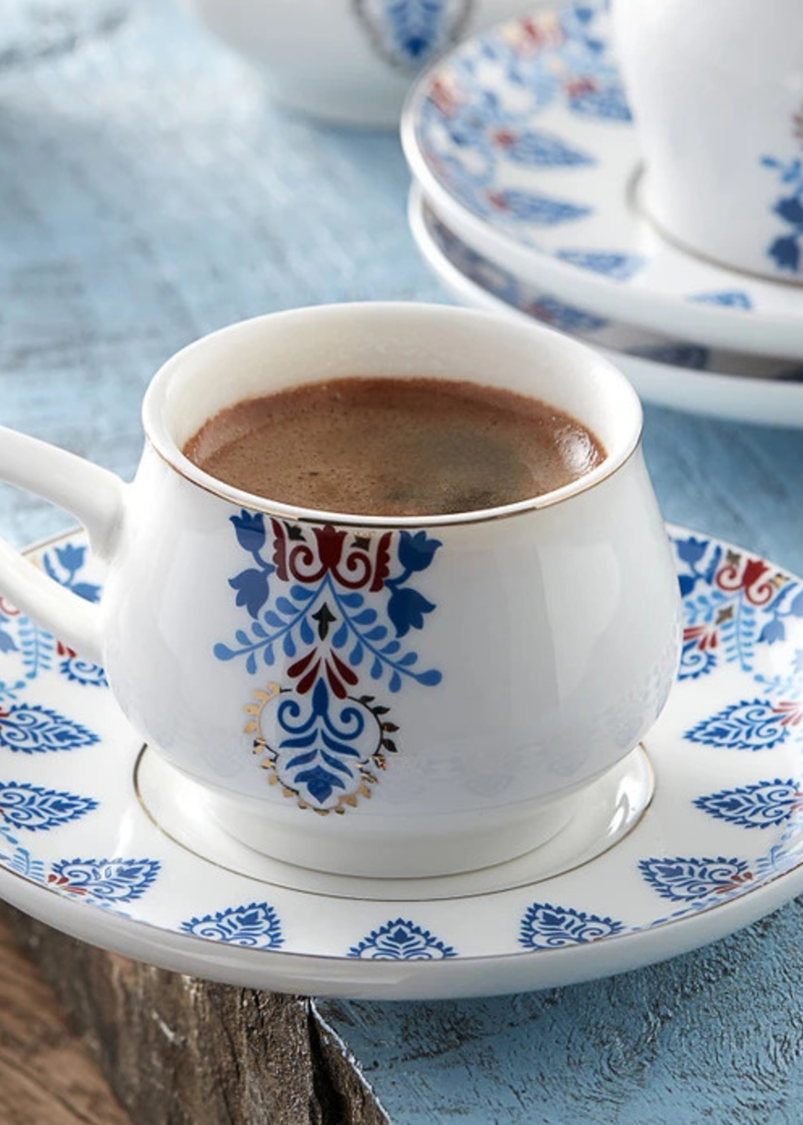 Karaca Relica Set of 6 Coffee Cups 90 ml