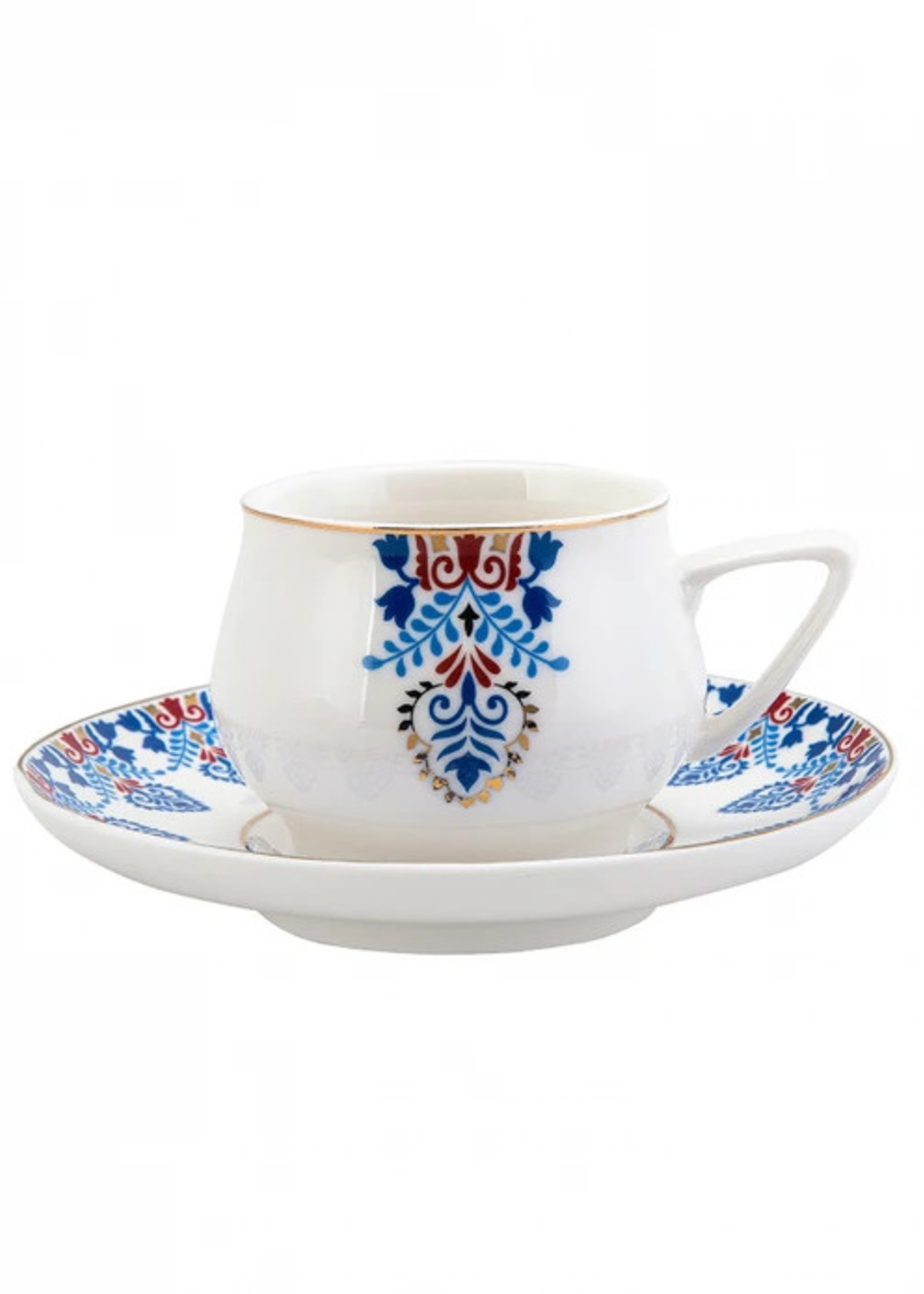 Karaca Relica Set of 6 Coffee Cups 90 ml