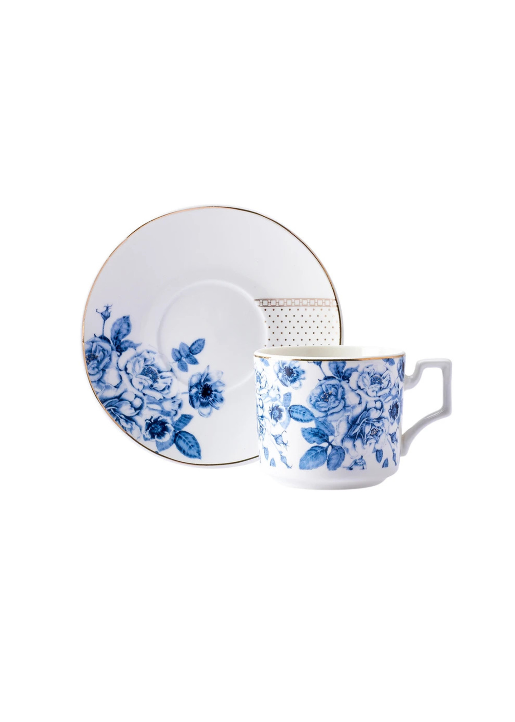 Karaca Manolya Set of 6 Coffee Cups 100 ml