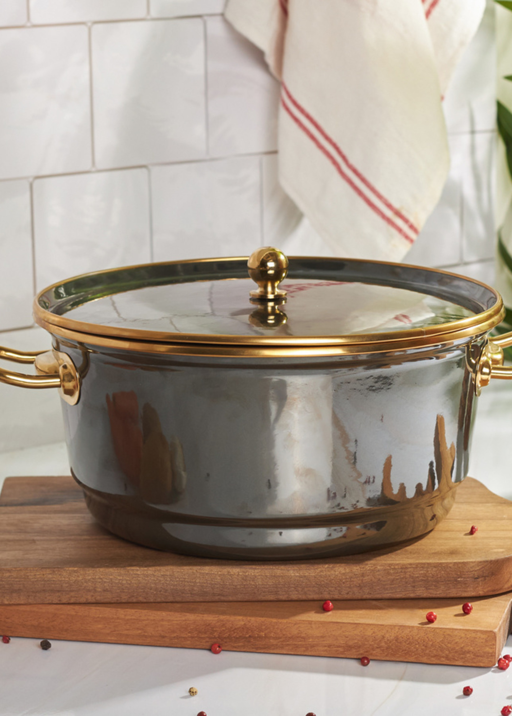 Karaca Troy Frying Pot Black 24 cm