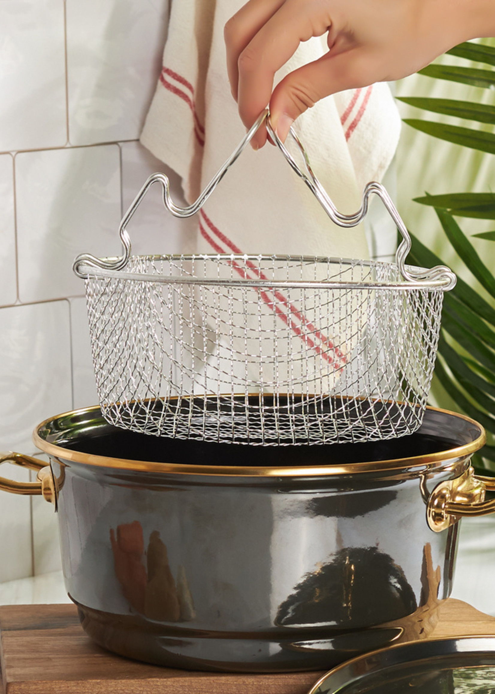 Karaca Troy Frying Pot Black 24 cm