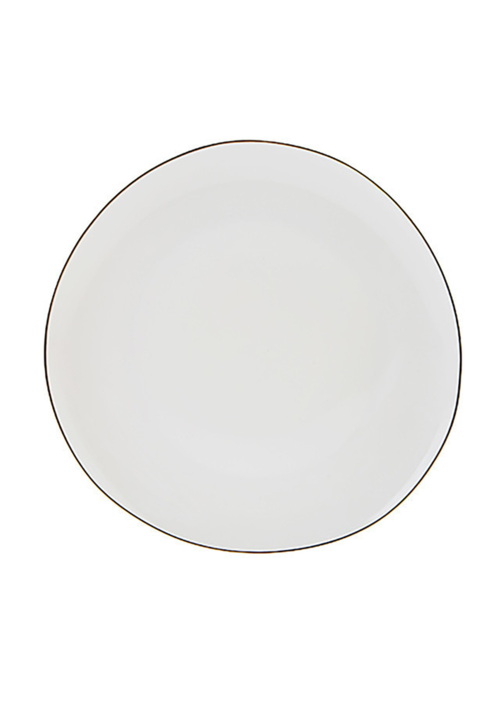 Karaca Middle Streamline Gold 56 Pieces 12 Person Dinnerware