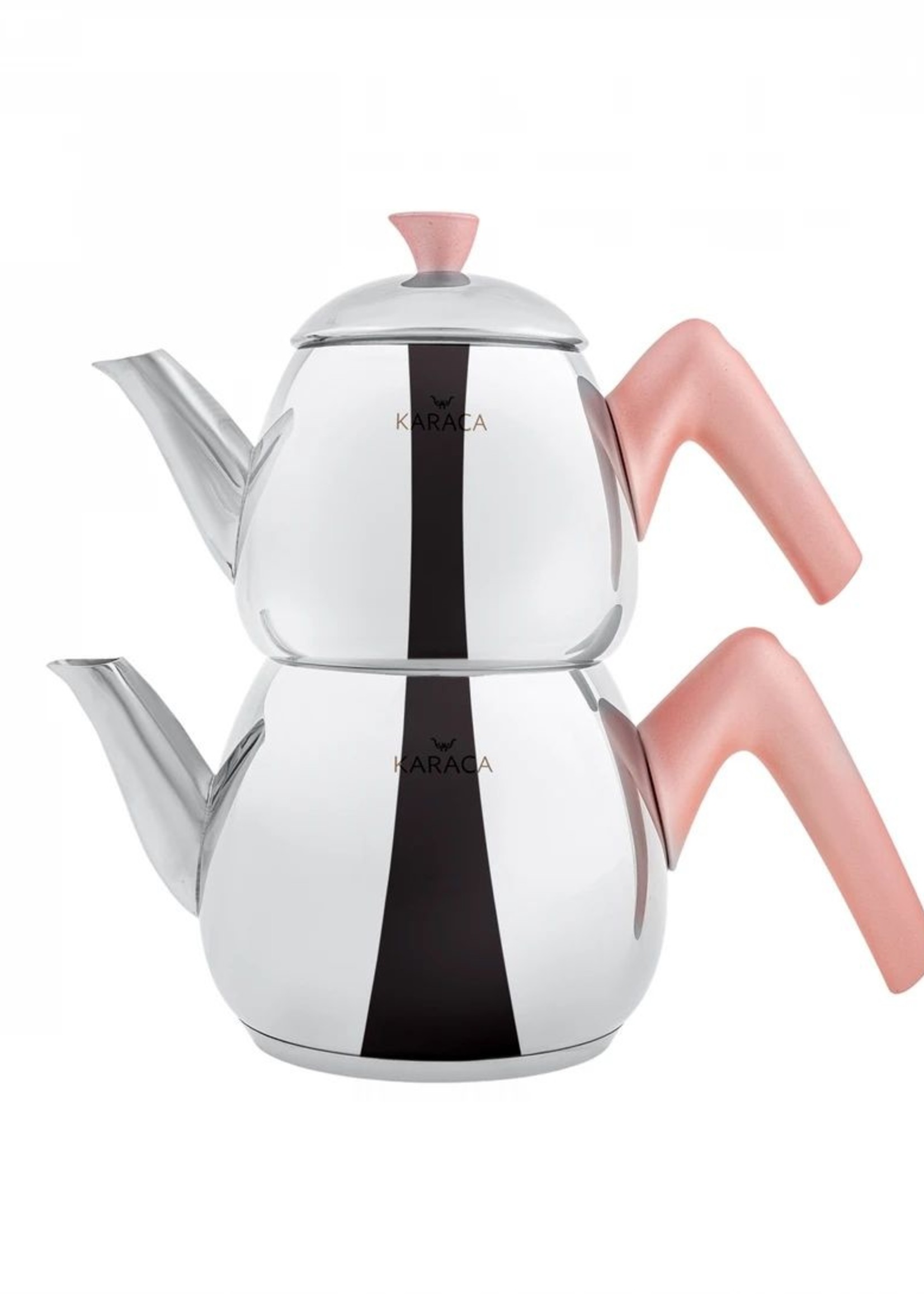 Karaca Mercury Small Rose Teapot Set