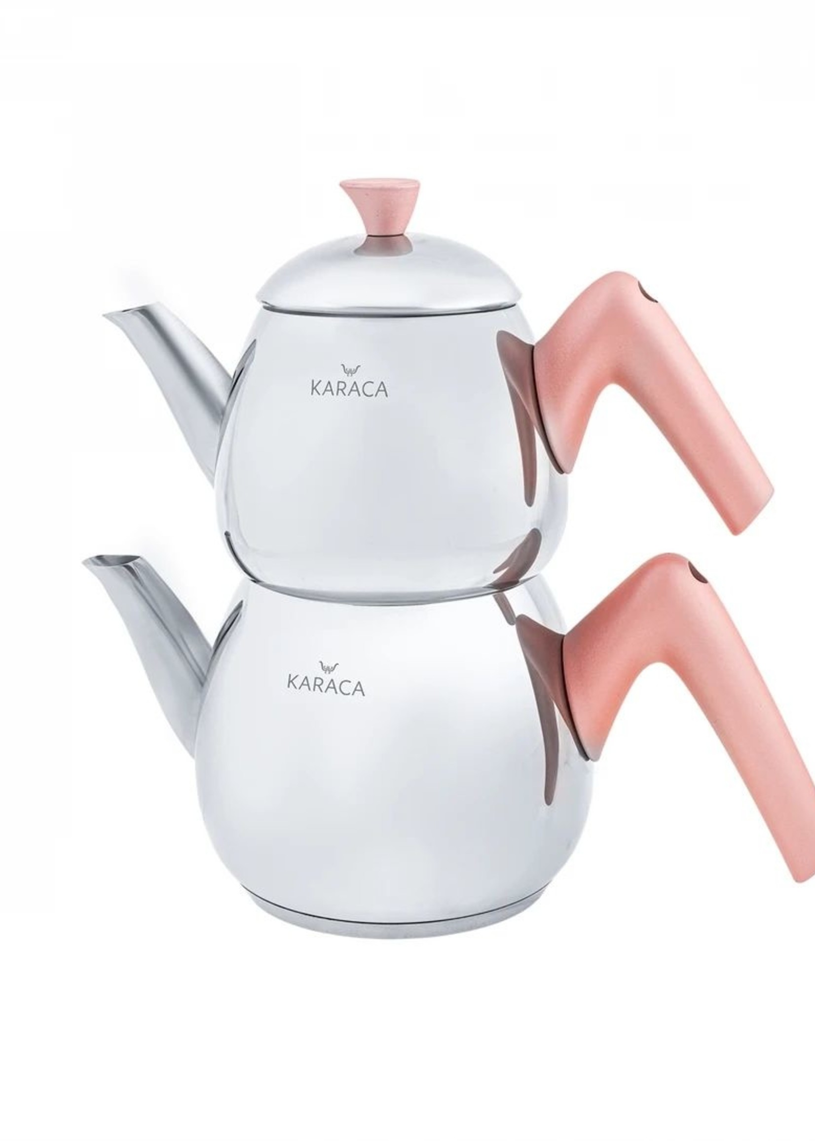 Karaca Mercury Small Rose Teapot Set
