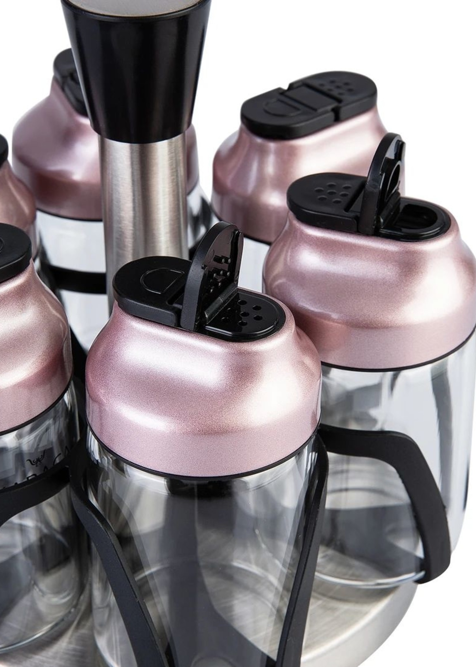 Karaca Dimple Rosegold 7 Piece Spice Set