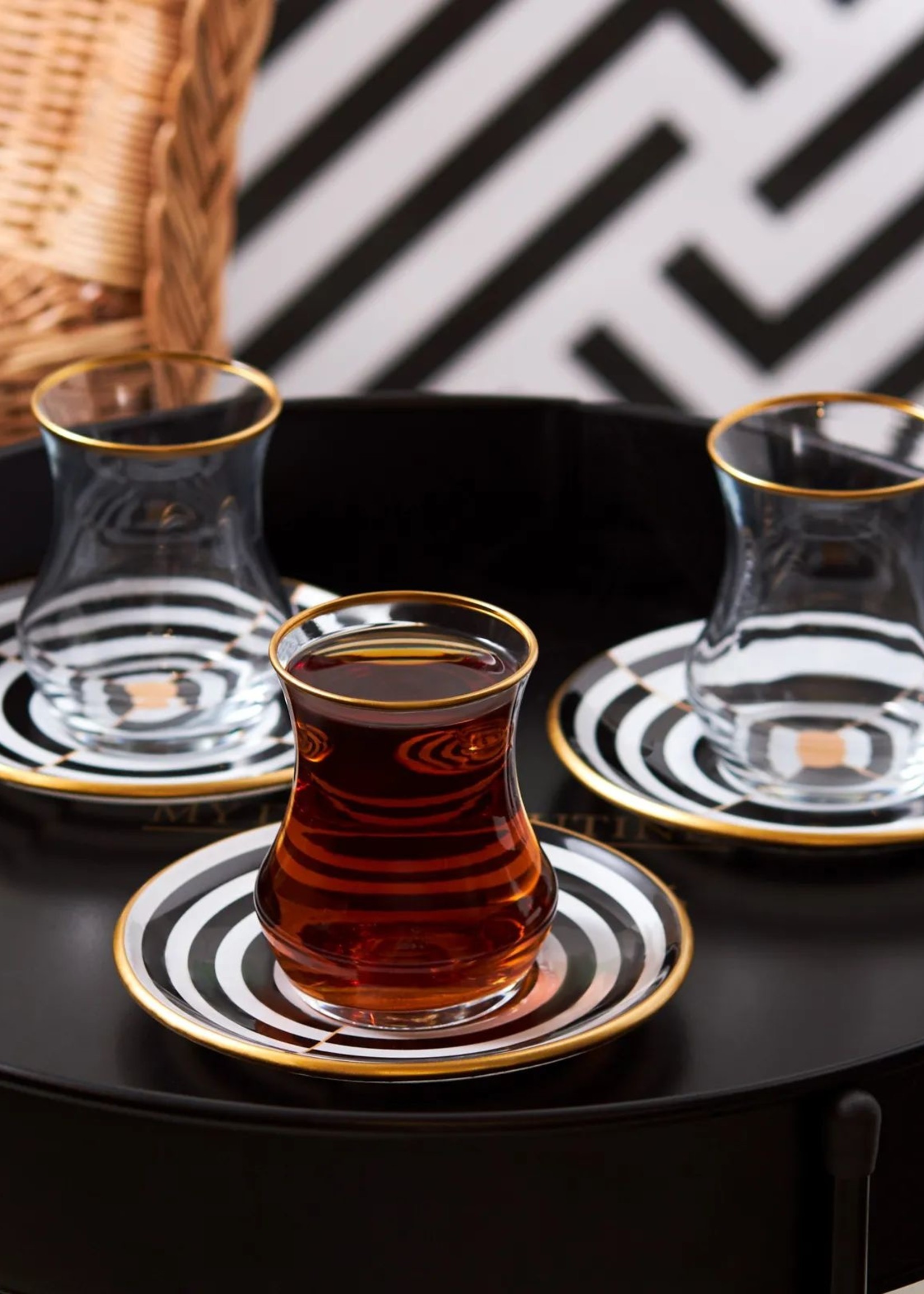 Karaca Enjoy 6 Person Tea Set