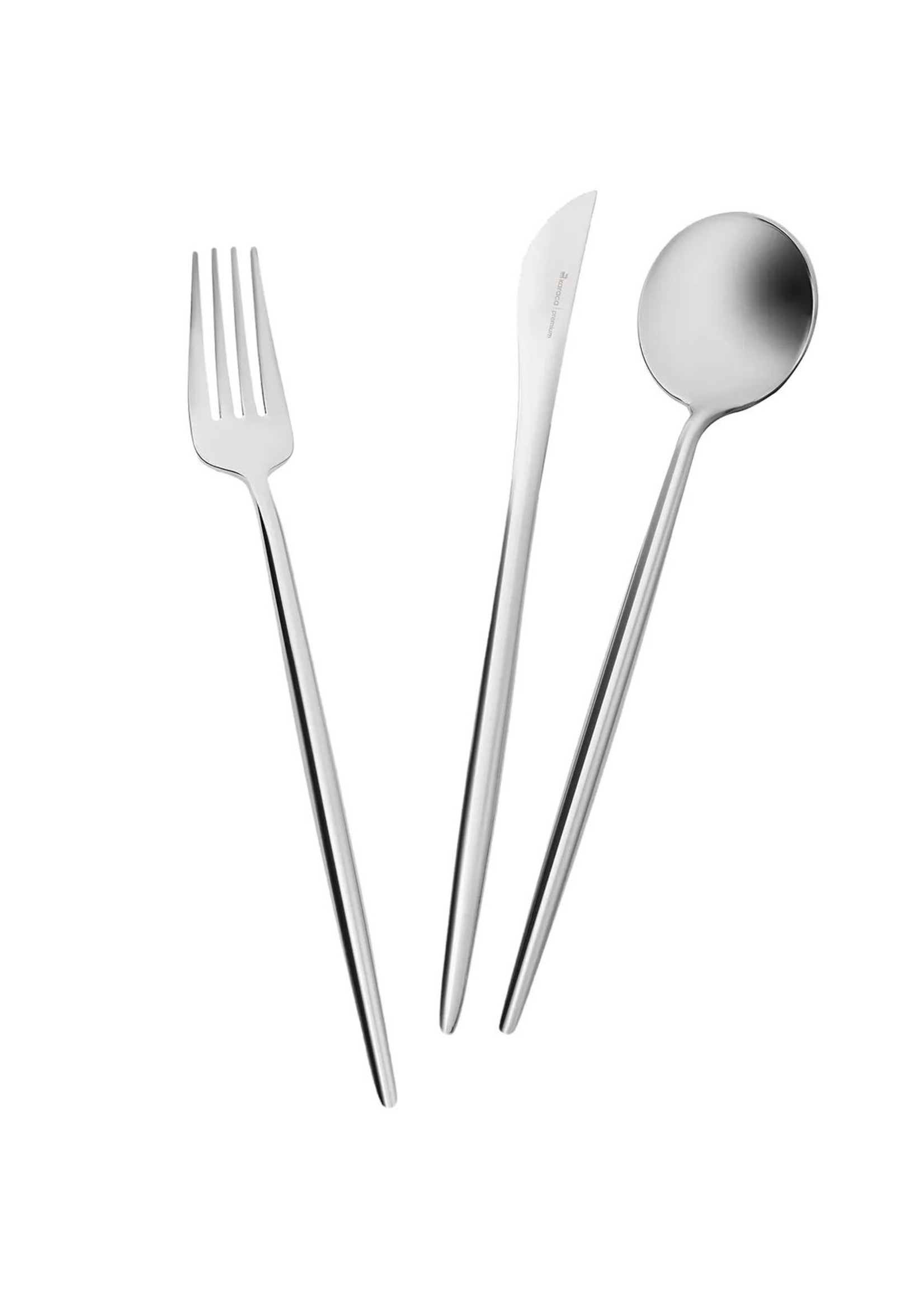 Karaca Jupiter Platin 60 Pieces 12 Person Boxed Cutlery Set