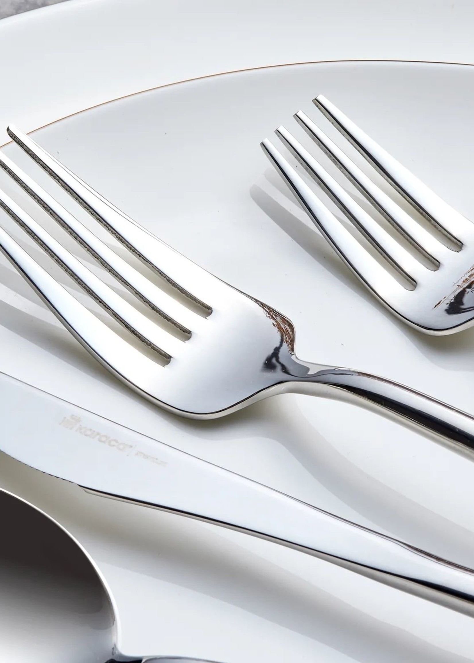 Karaca Jupiter Platin 60 Pieces 12 Person Boxed Cutlery Set