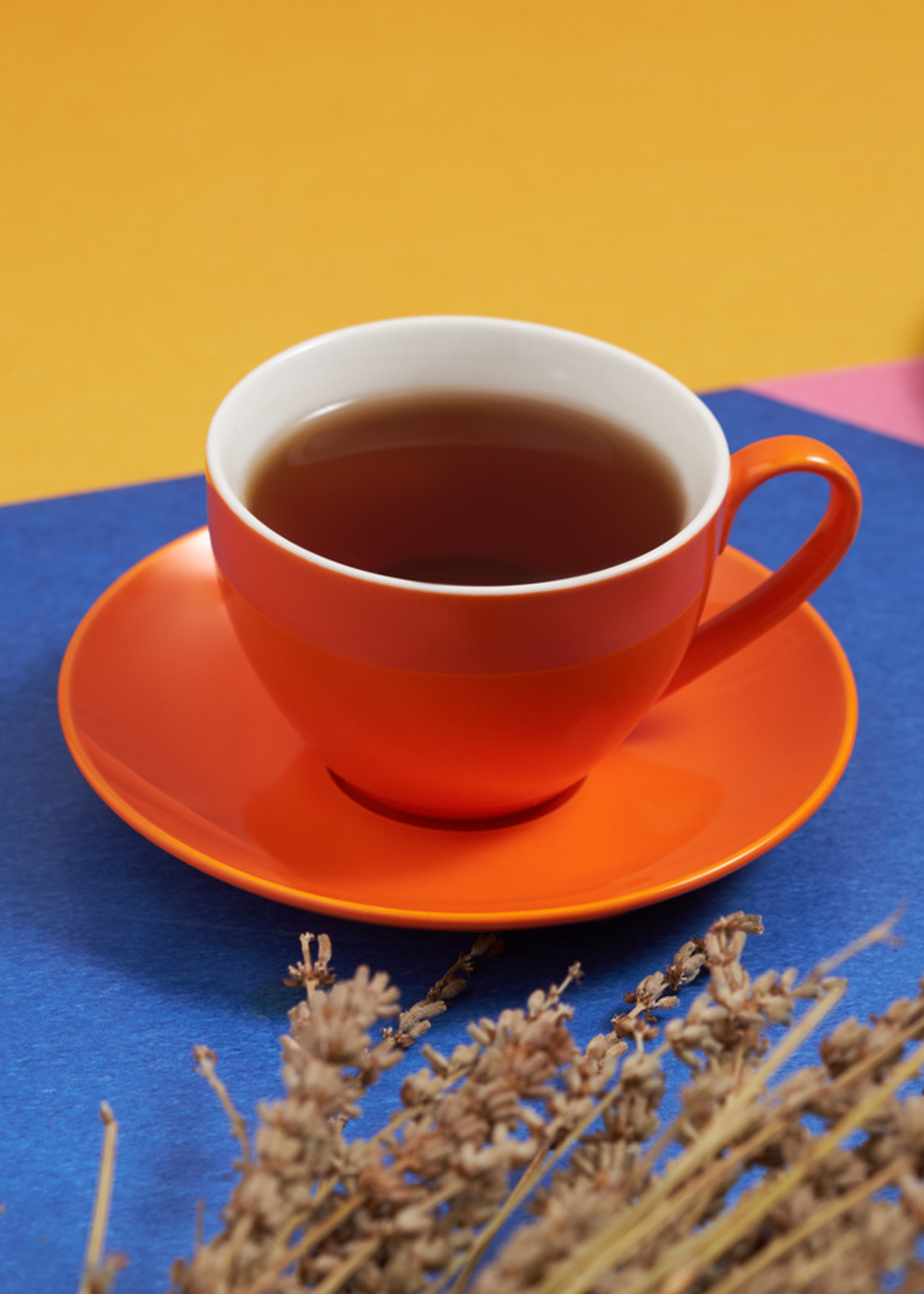 Karaca Tea Cup Set Mixed Color 6 Person