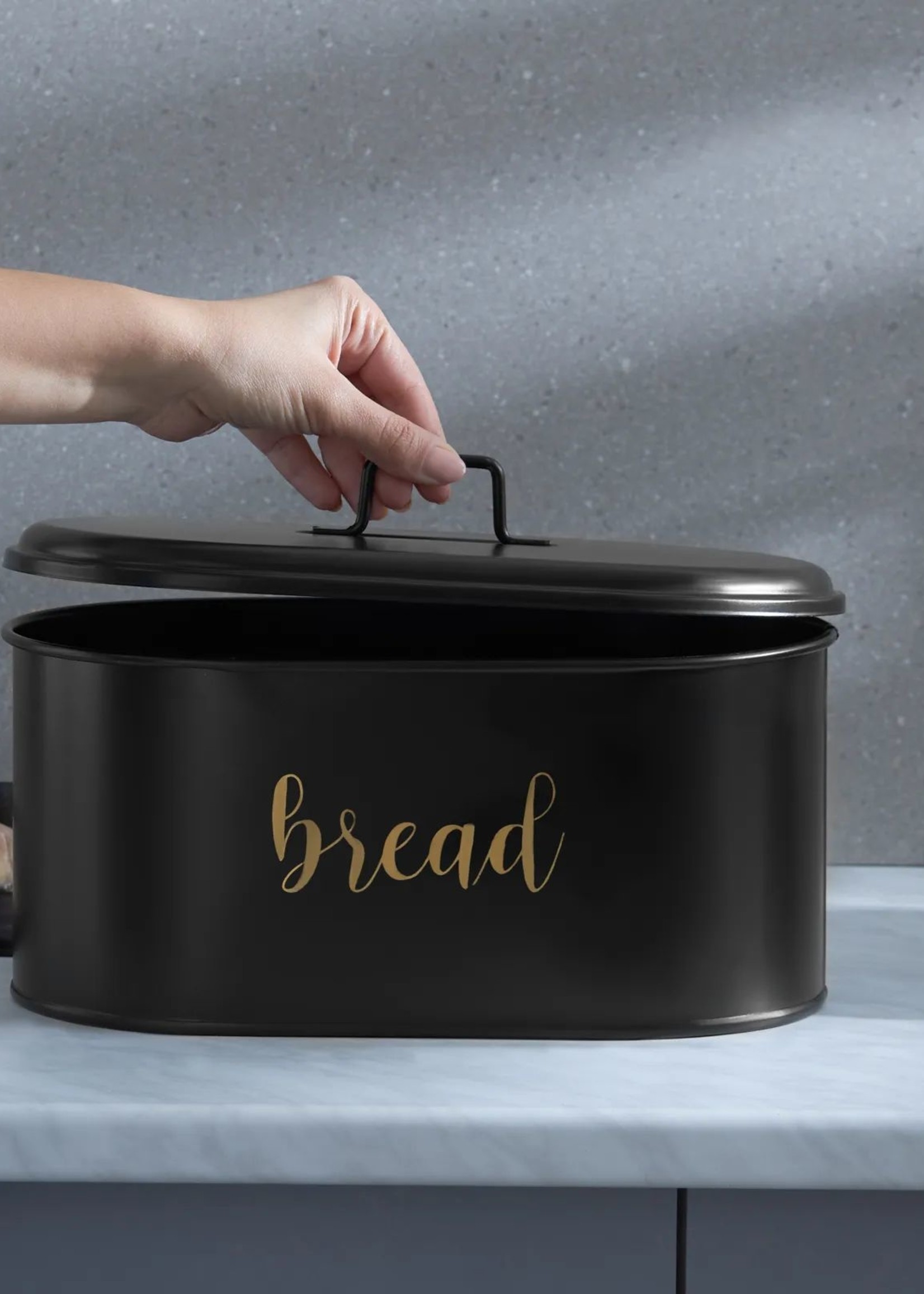 Karaca Monroe Bread Box Black