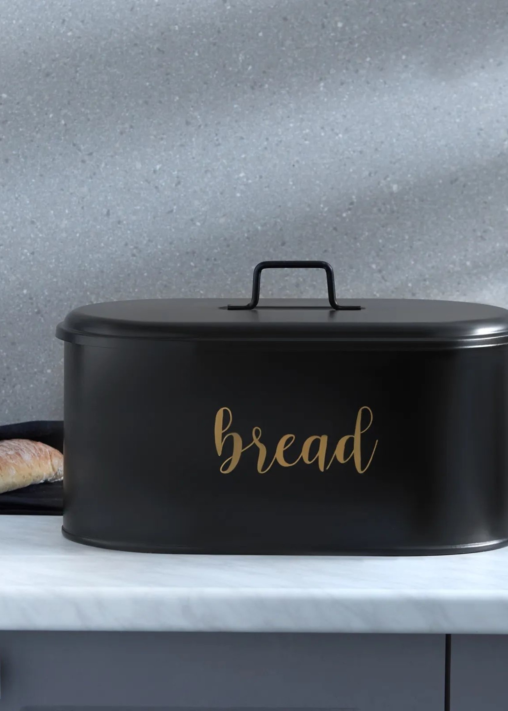 Karaca Monroe Bread Box Black