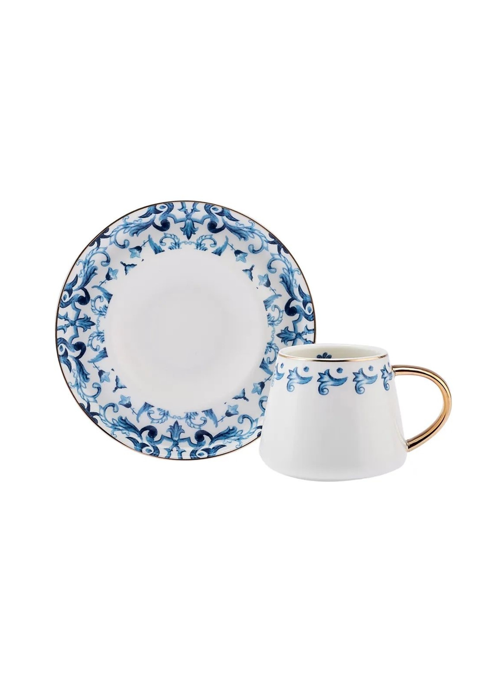 Karaca Mare Set of 6 Coffee Cups 90 ml