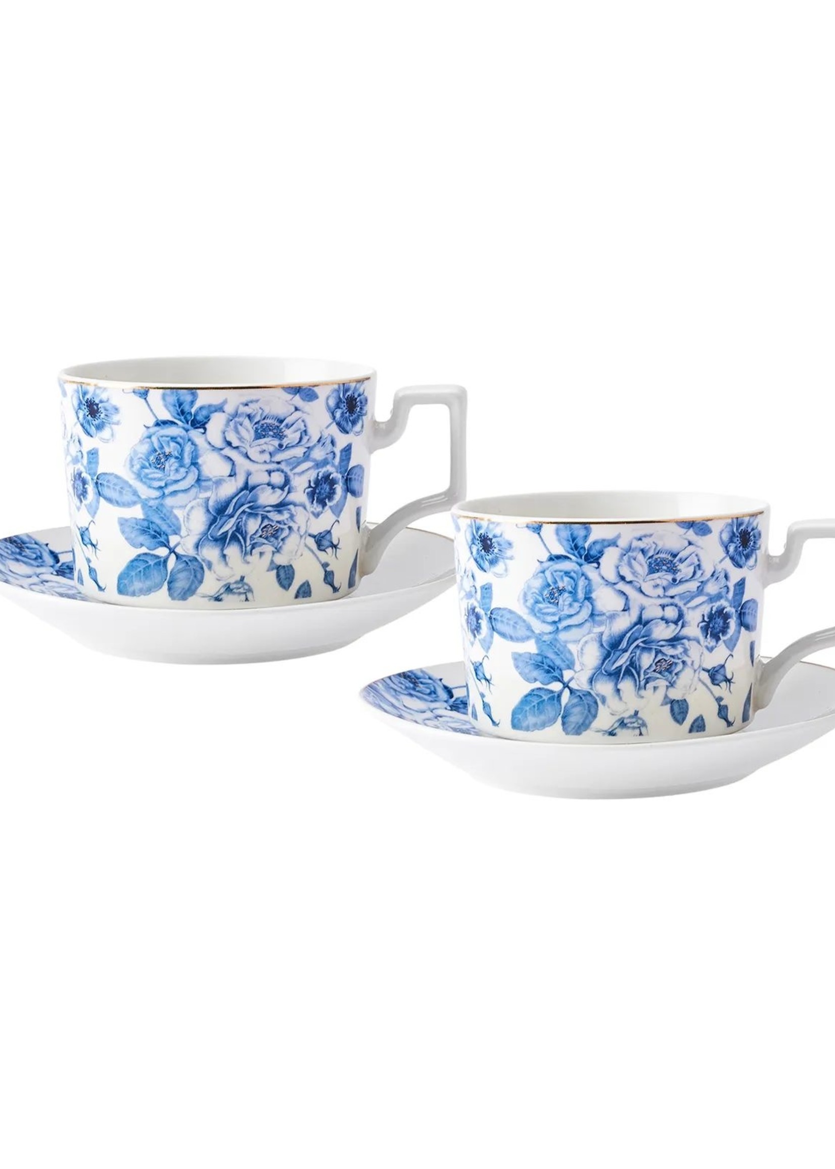 Karaca Magnolia Set of 2 Teacups 230 ml