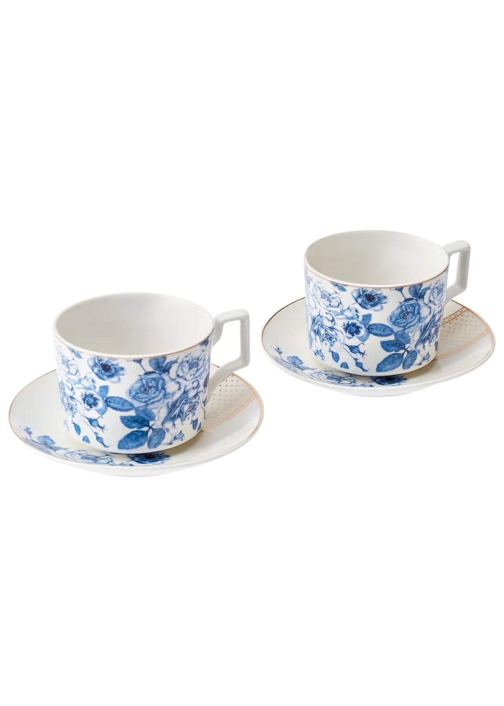 Karaca Magnolia Set of 2 Teacups 230 ml